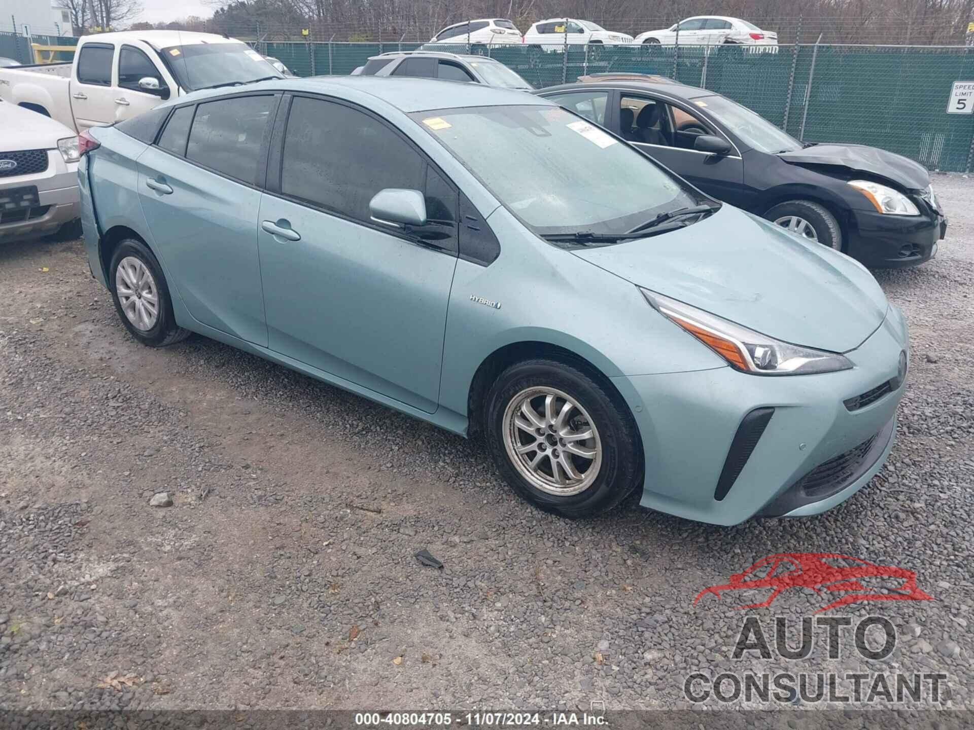 TOYOTA PRIUS 2020 - JTDKARFU6L3118741