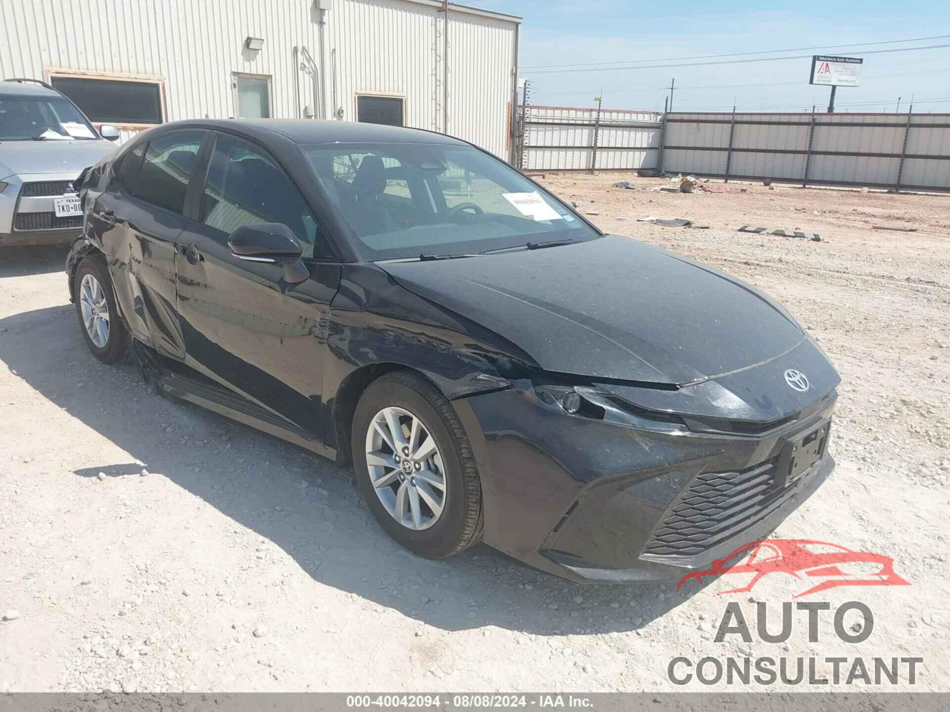 TOYOTA CAMRY 2025 - 4T1DAACK7SU508068