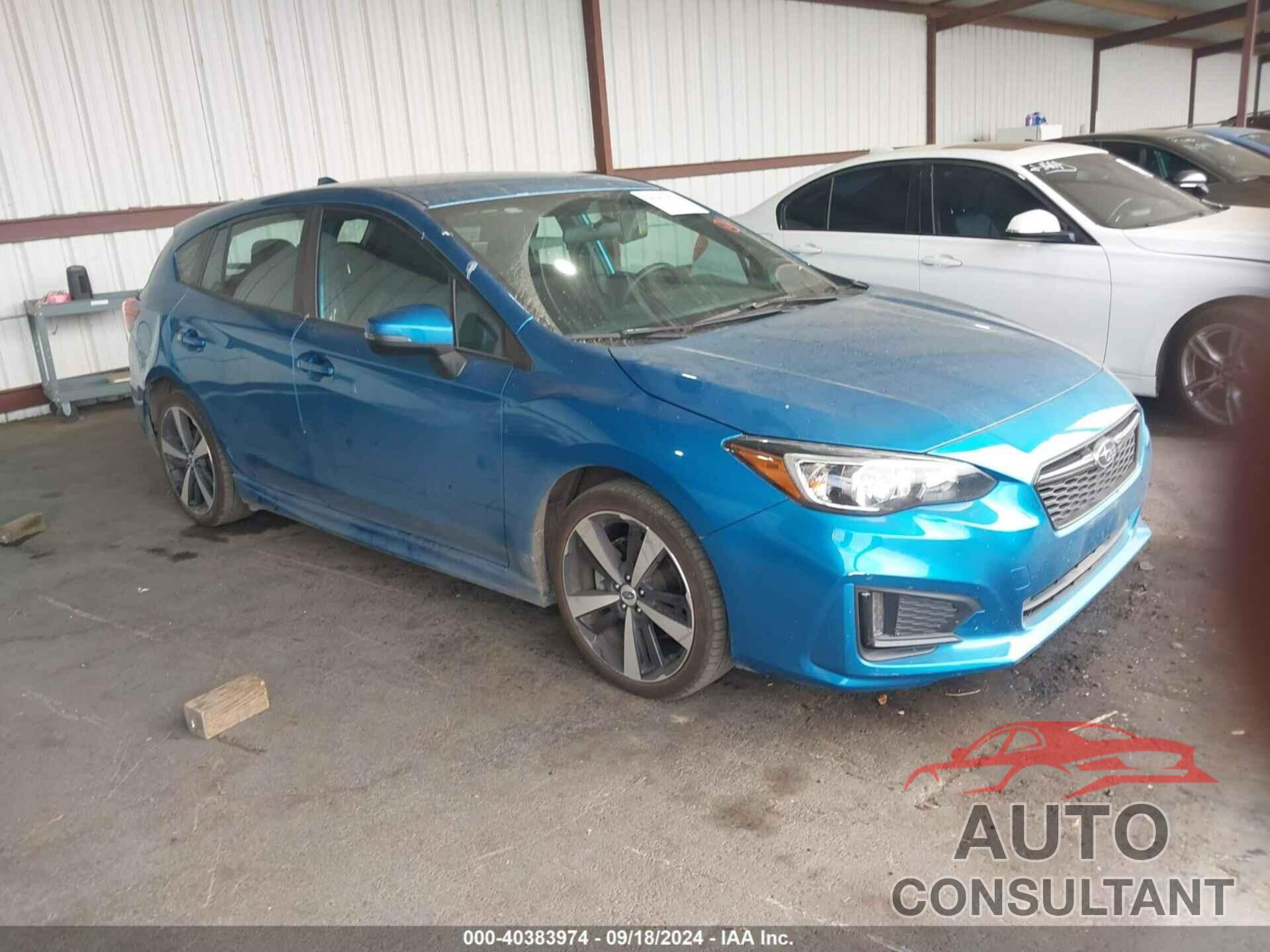 SUBARU IMPREZA 2018 - 4S3GTAK67J3734129