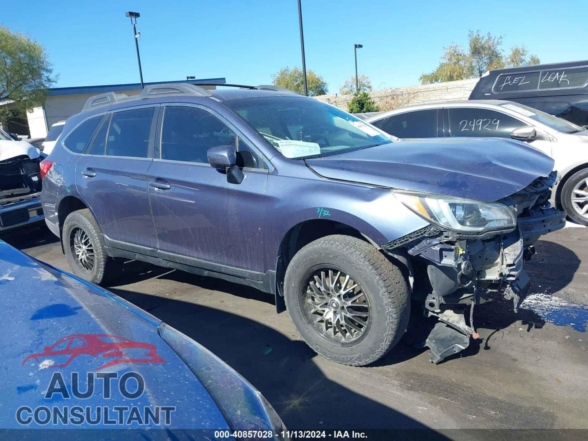 SUBARU OUTBACK 2017 - 4S4BSACC7H3284165