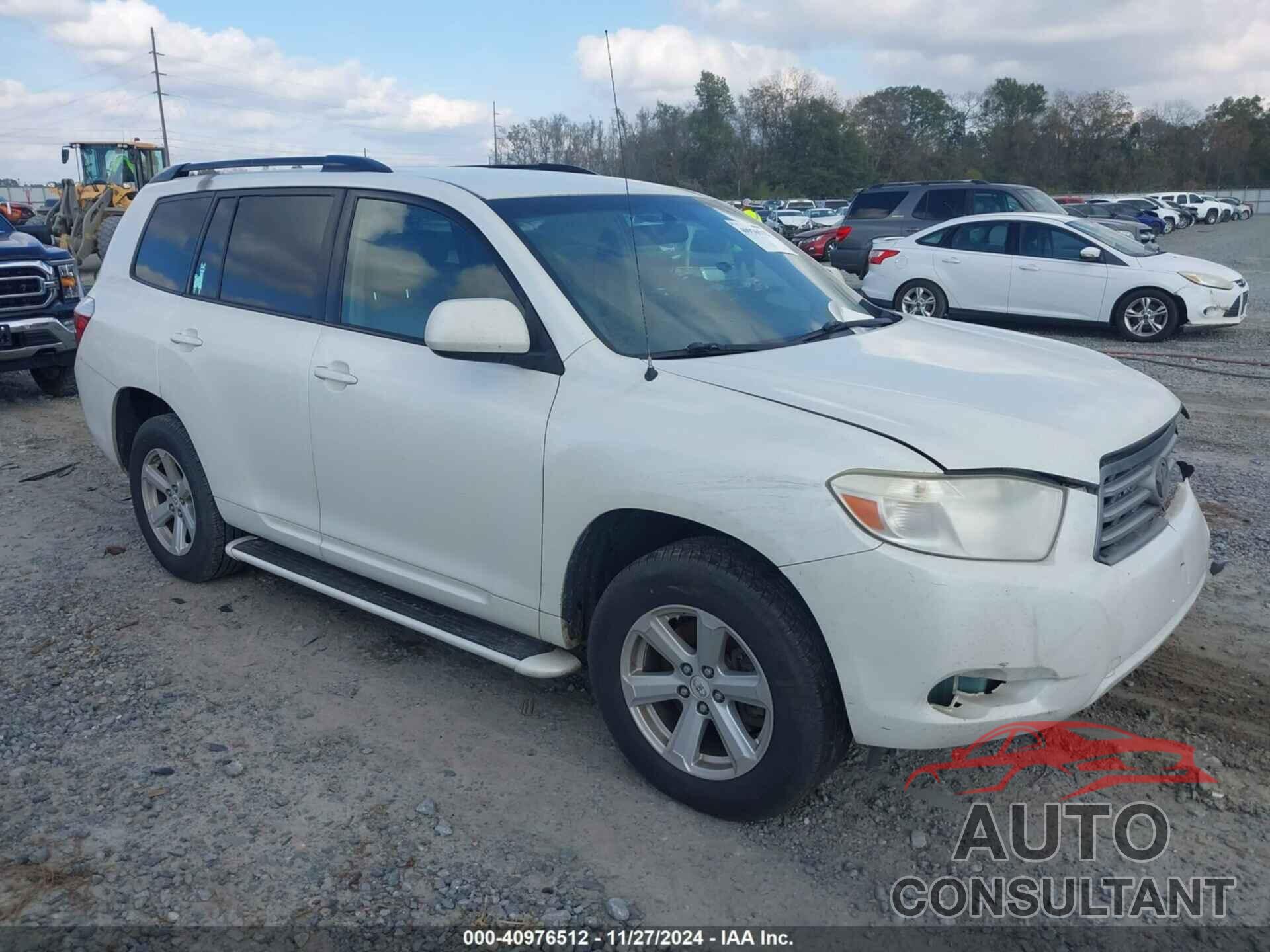 TOYOTA HIGHLANDER 2010 - JTEZK3EH9A2103954