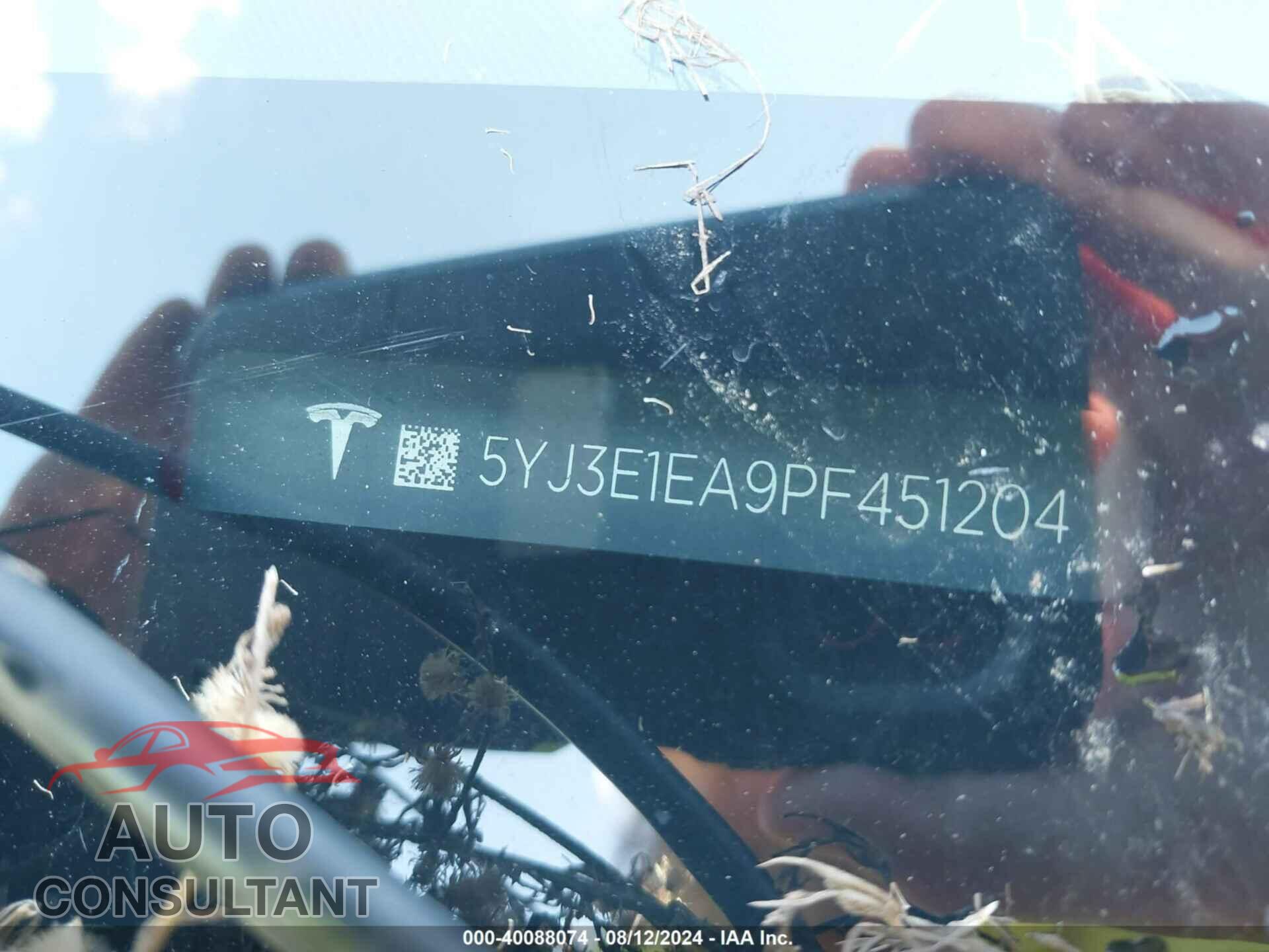 TESLA MODEL 3 2023 - 5YJ3E1EA9PF451204