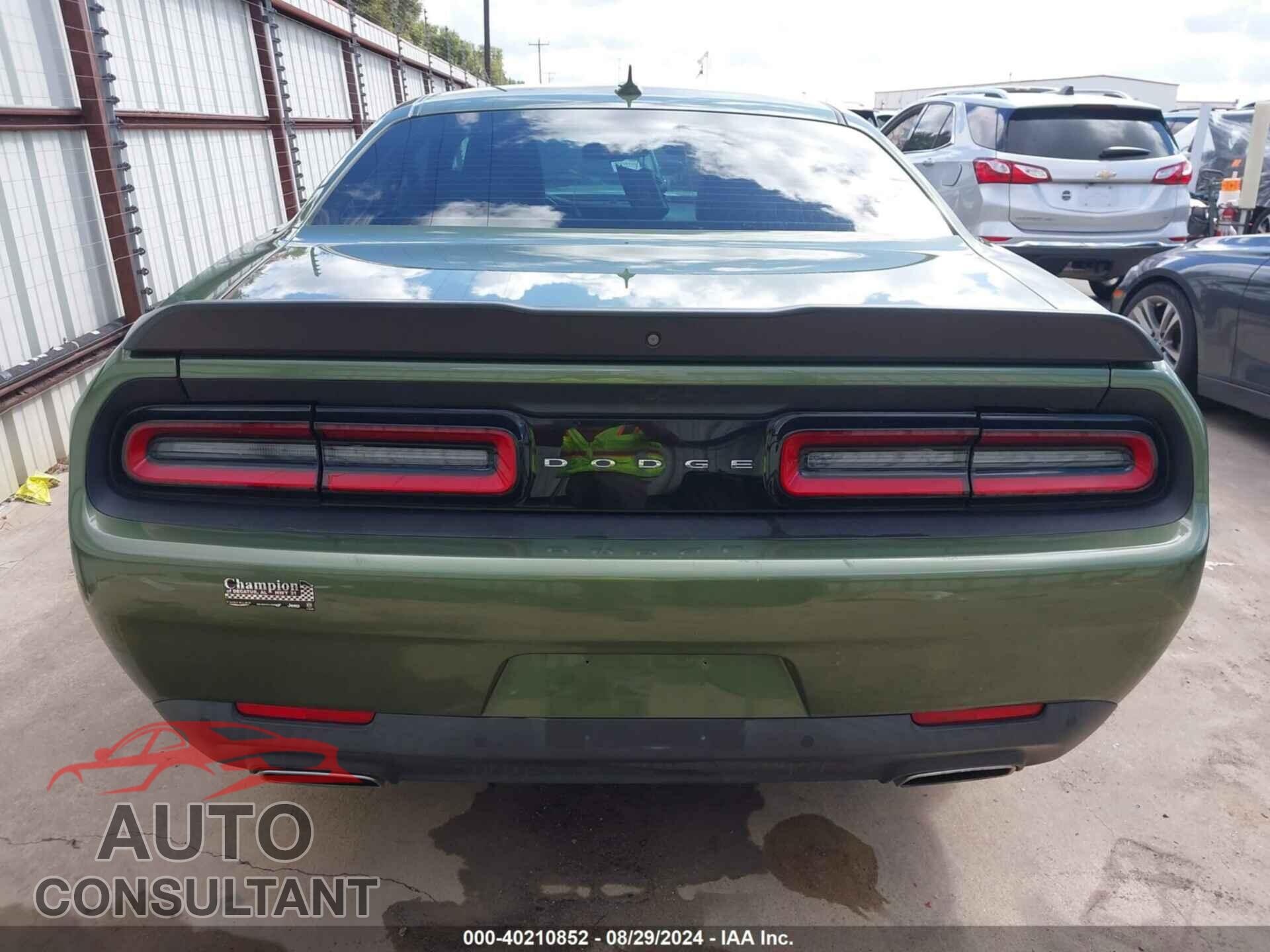 DODGE CHALLENGER 2019 - 2C3CDZAG5KH591270