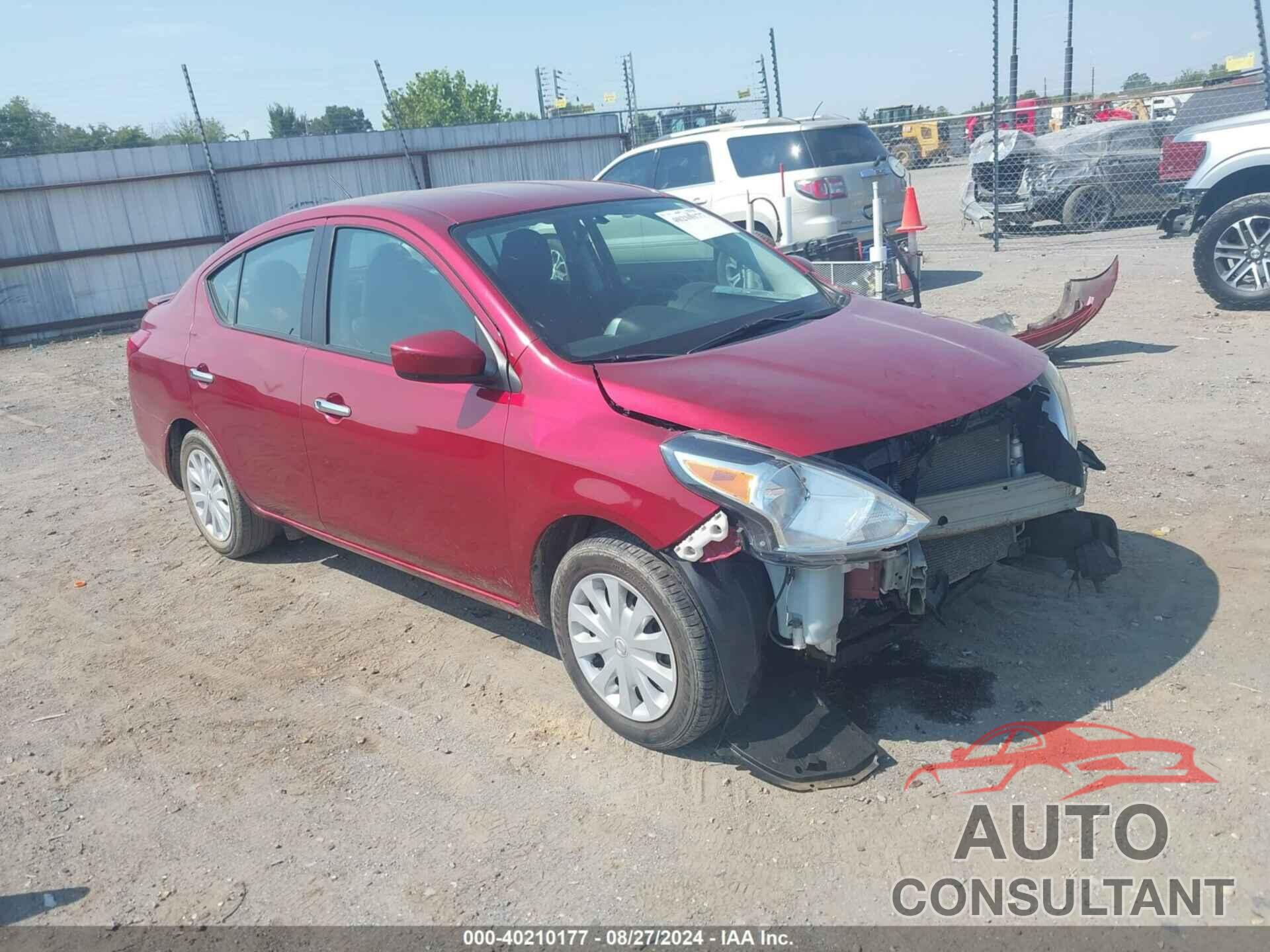 NISSAN VERSA 2019 - 3N1CN7AP0KL816685