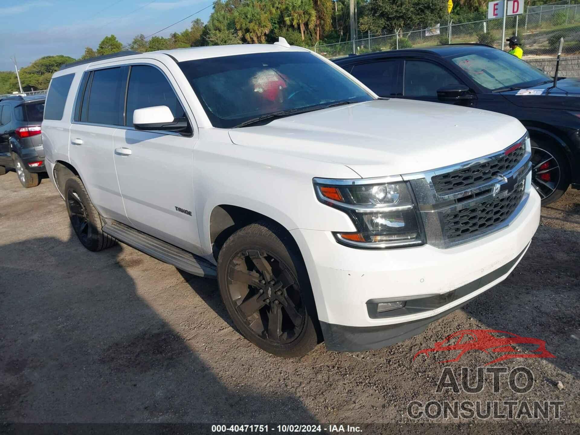 CHEVROLET TAHOE 2017 - 1GNSCBKCXHR110944