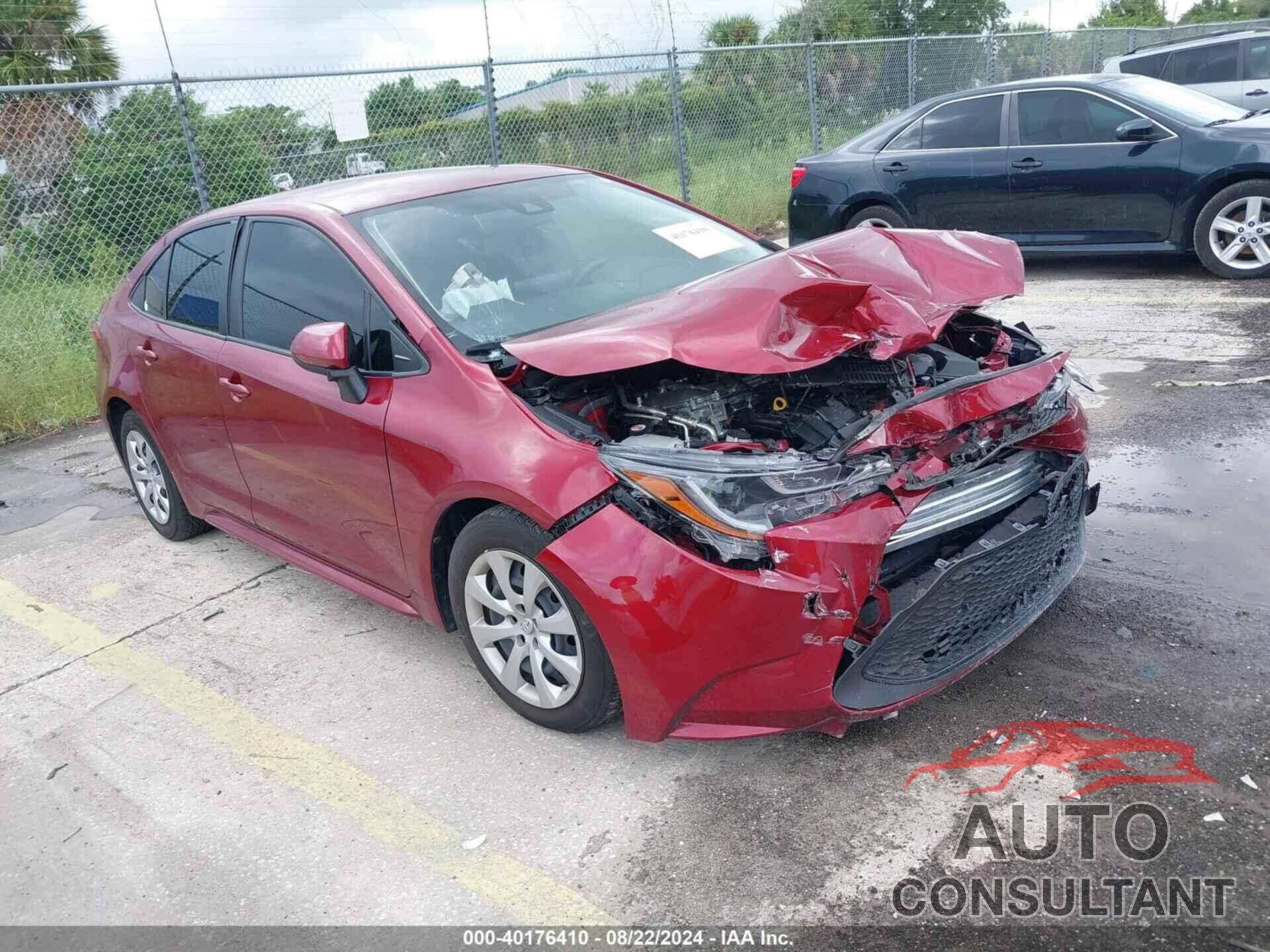 TOYOTA COROLLA 2022 - JTDEPMAE2NJ217926
