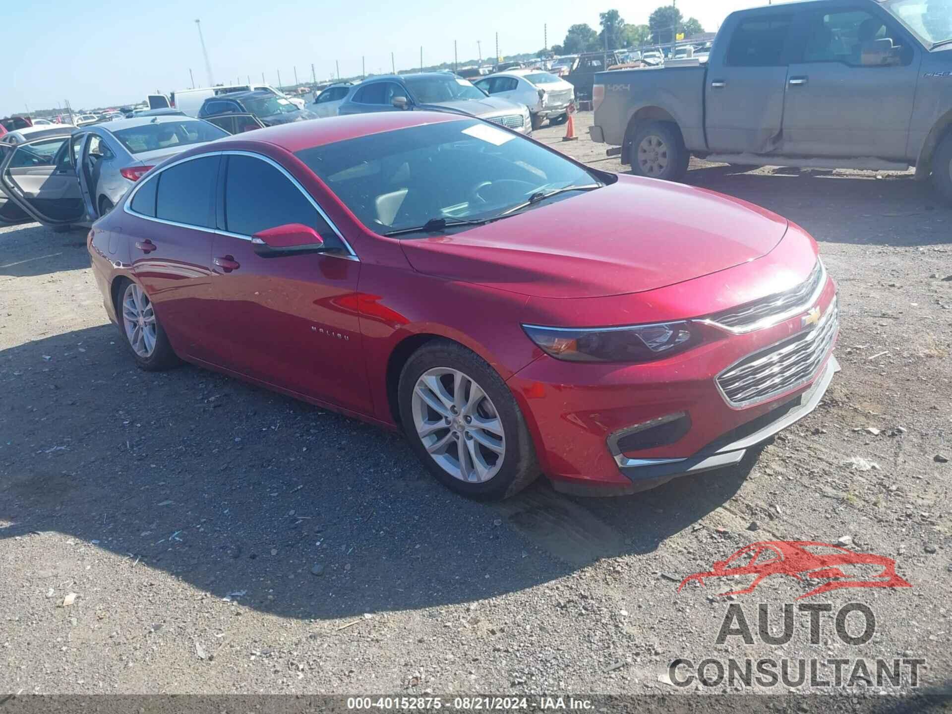 CHEVROLET MALIBU 2016 - 1G1ZE5STXGF250634
