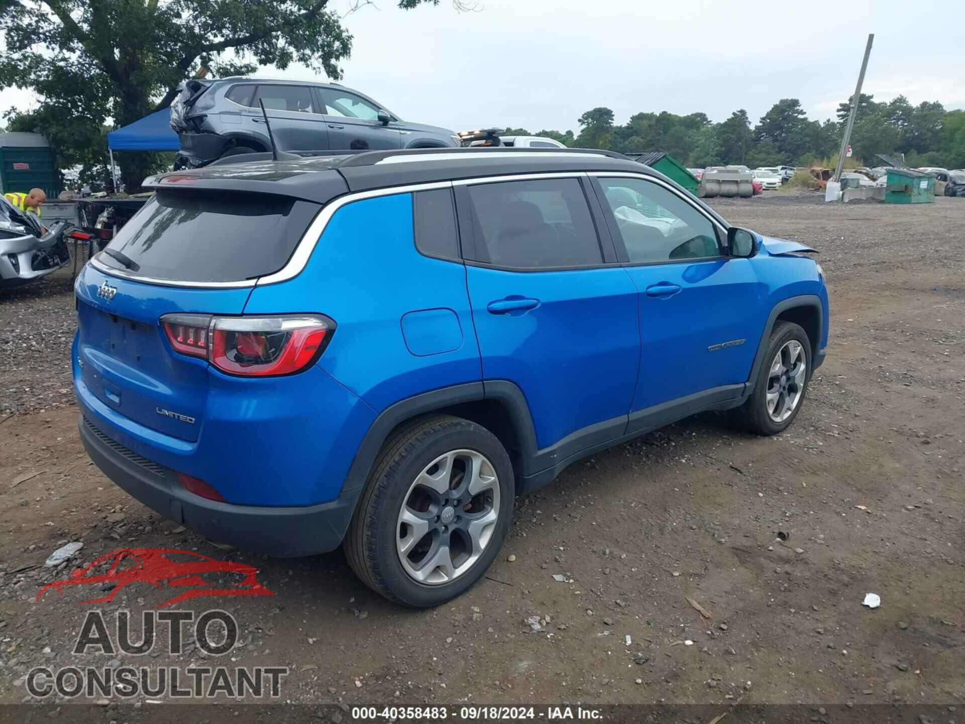 JEEP COMPASS 2018 - 3C4NJDCB9JT307601