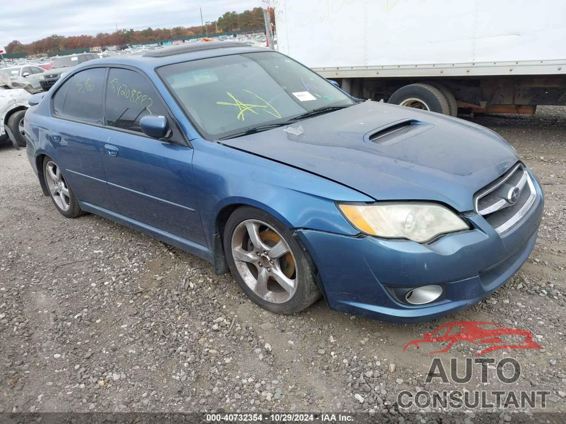 SUBARU LEGACY 2009 - 4S3BL616297211209