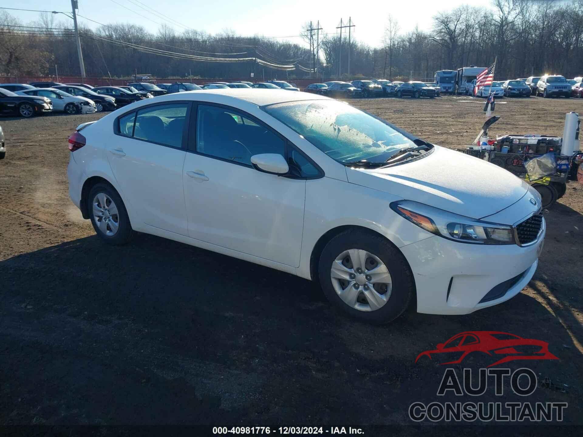 KIA FORTE 2017 - 3KPFK4A76HE100839