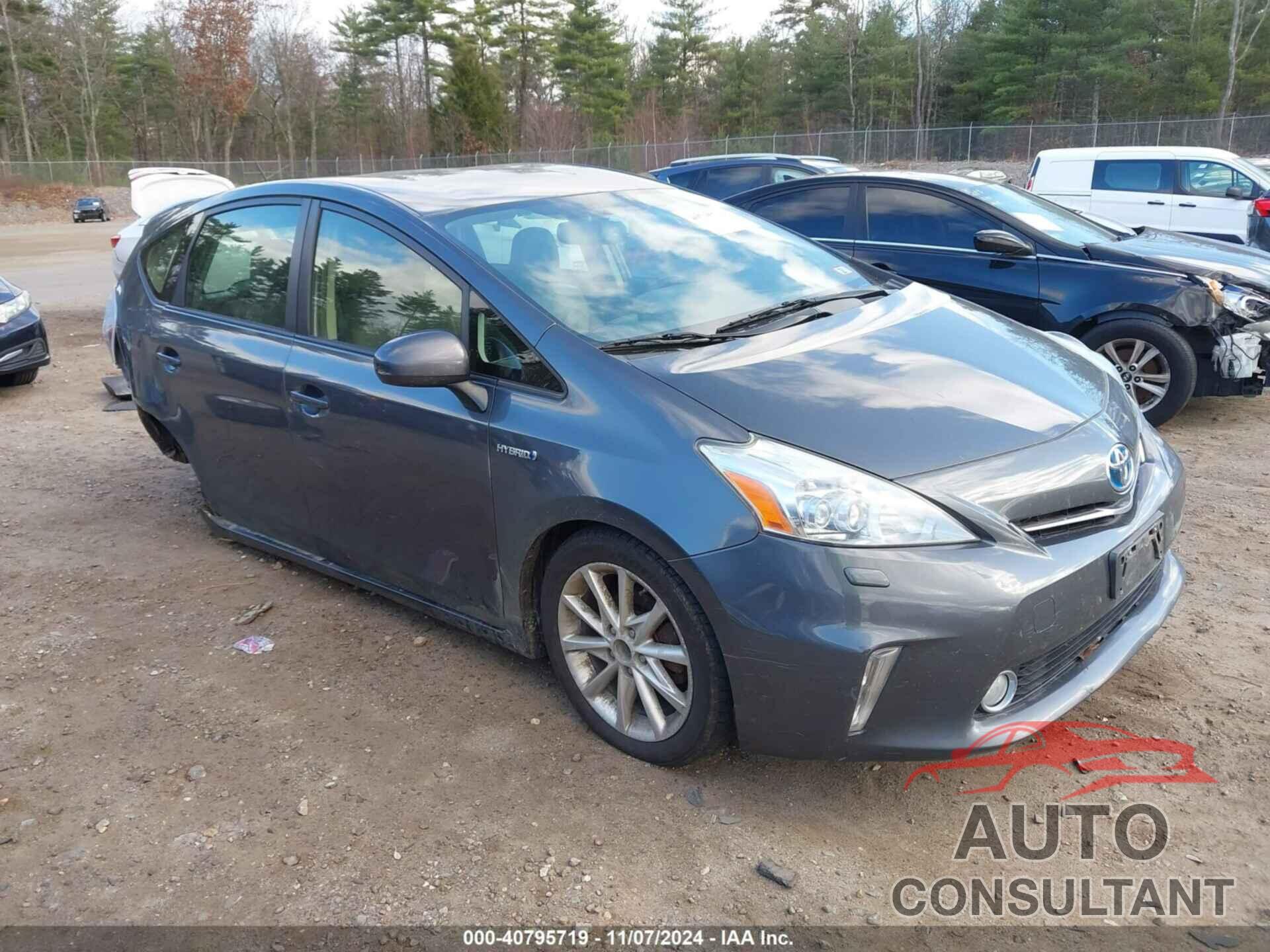 TOYOTA PRIUS V 2012 - JTDZN3EU1C3116994