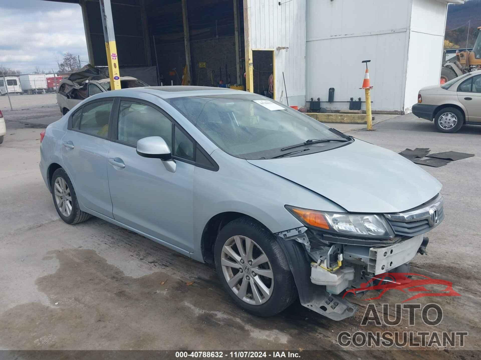 HONDA CIVIC 2012 - 19XFB2F88CE356589