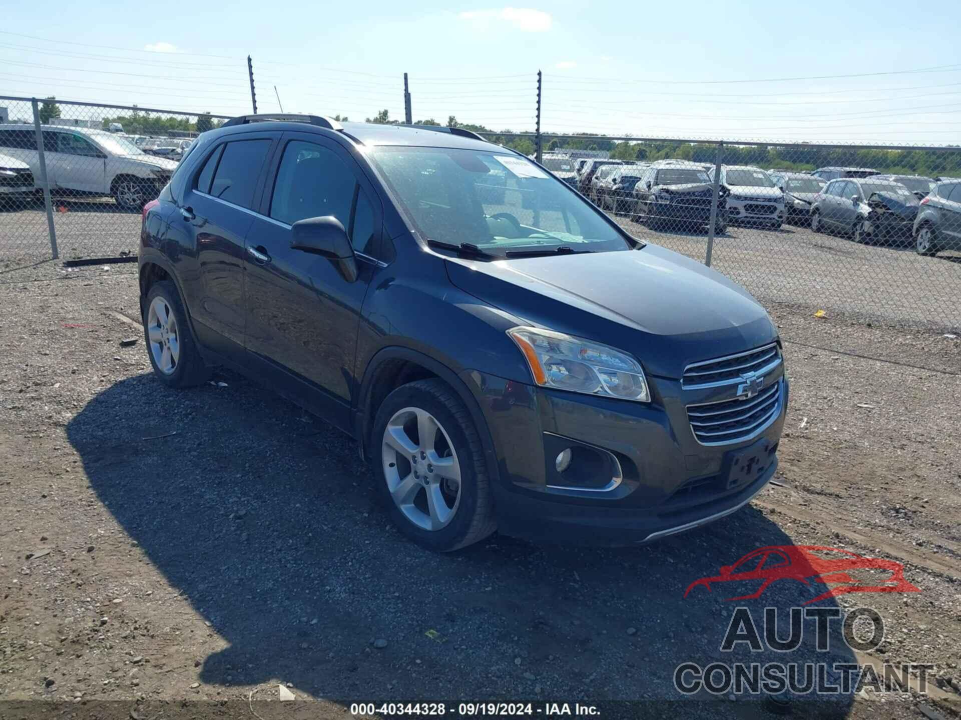 CHEVROLET TRAX 2016 - 3GNCJRSB4GL278580