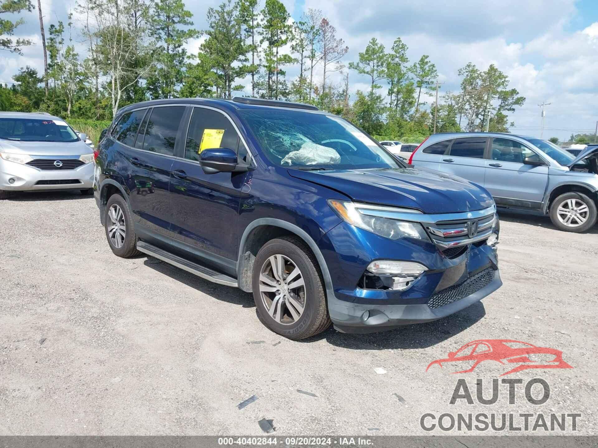 HONDA PILOT 2016 - 5FNYF6H56GB111054