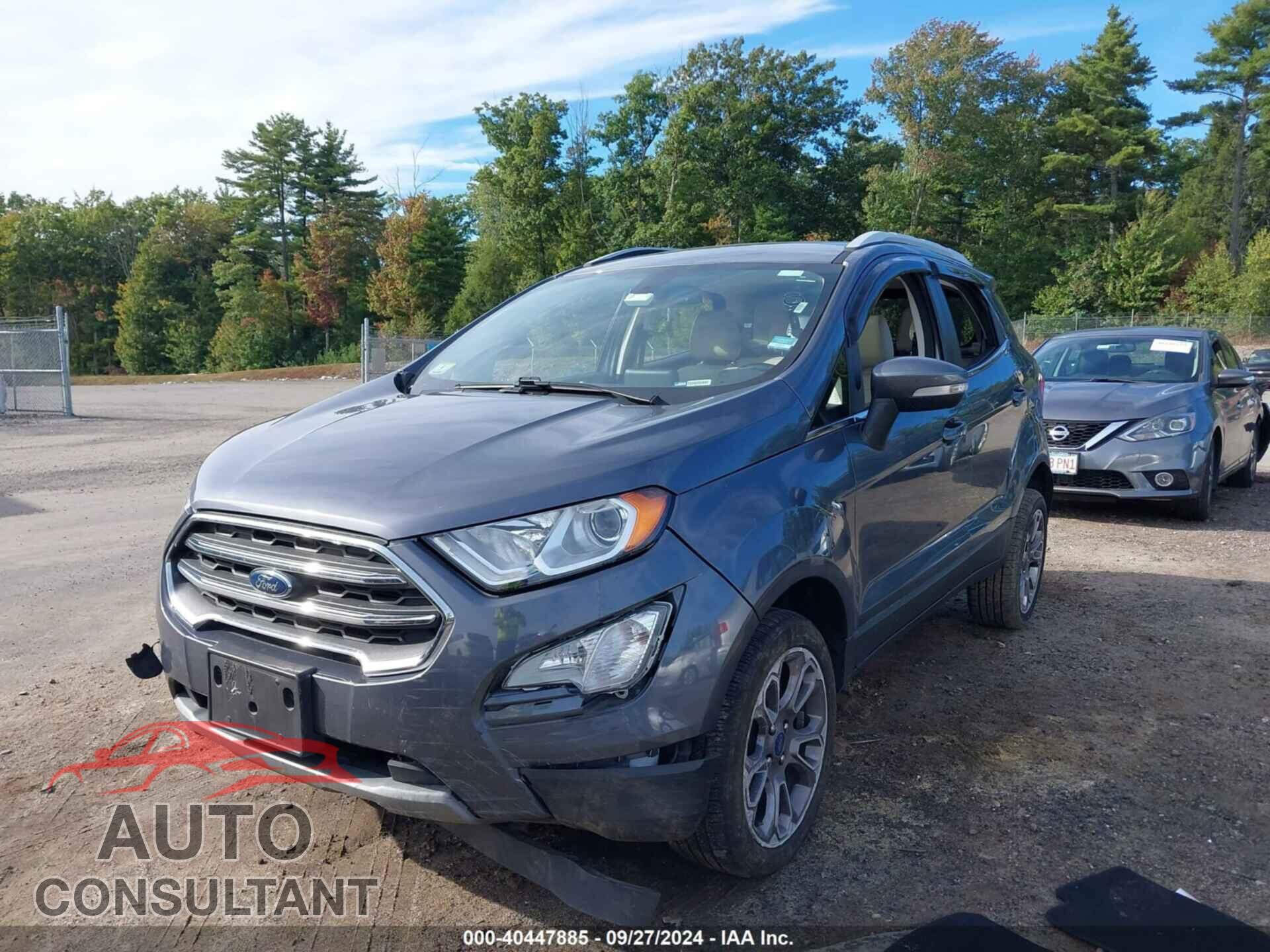 FORD ECOSPORT 2021 - MAJ6S3KL7MC411953