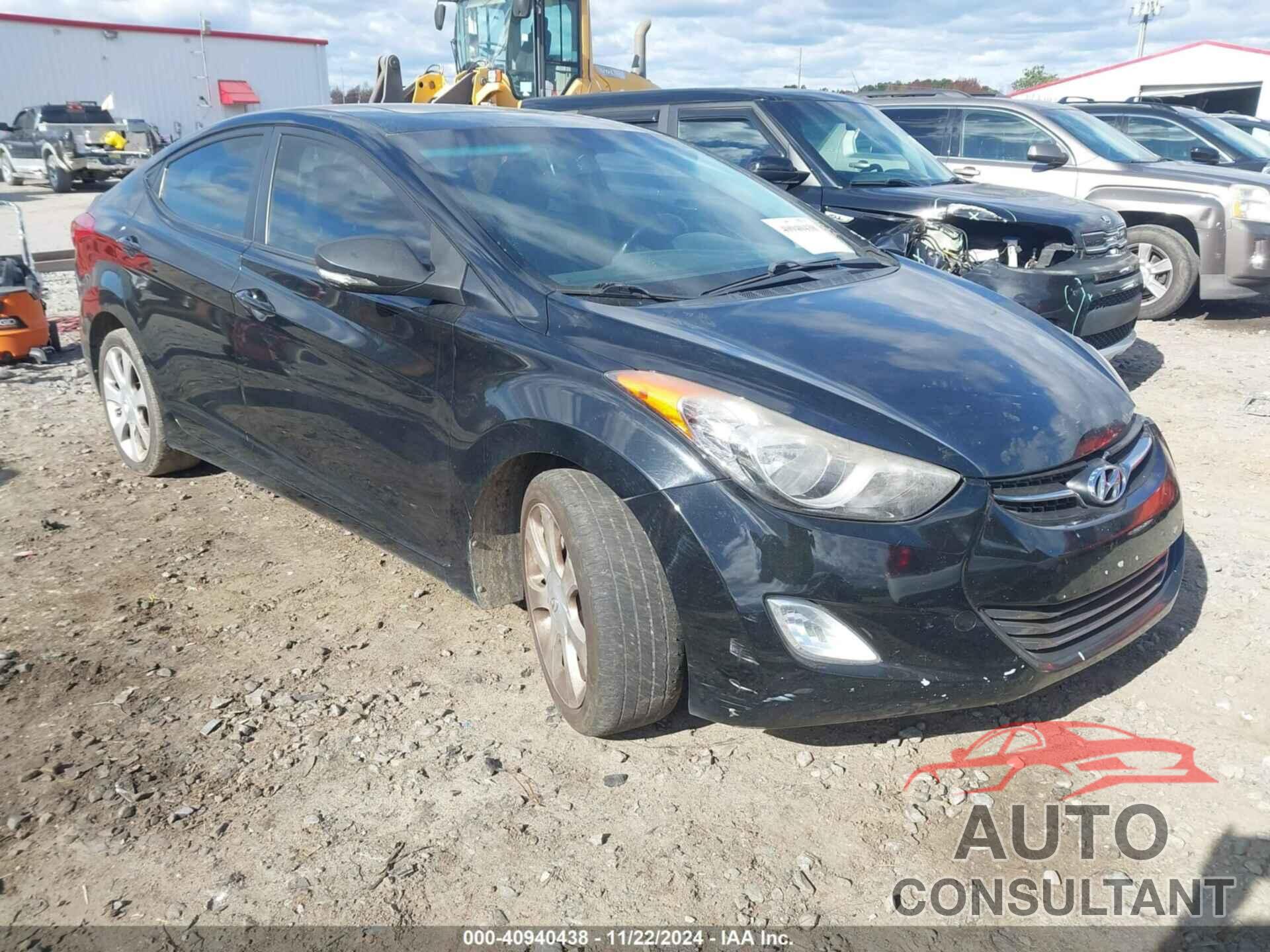 HYUNDAI ELANTRA 2011 - KMHDH4AE9BU146223