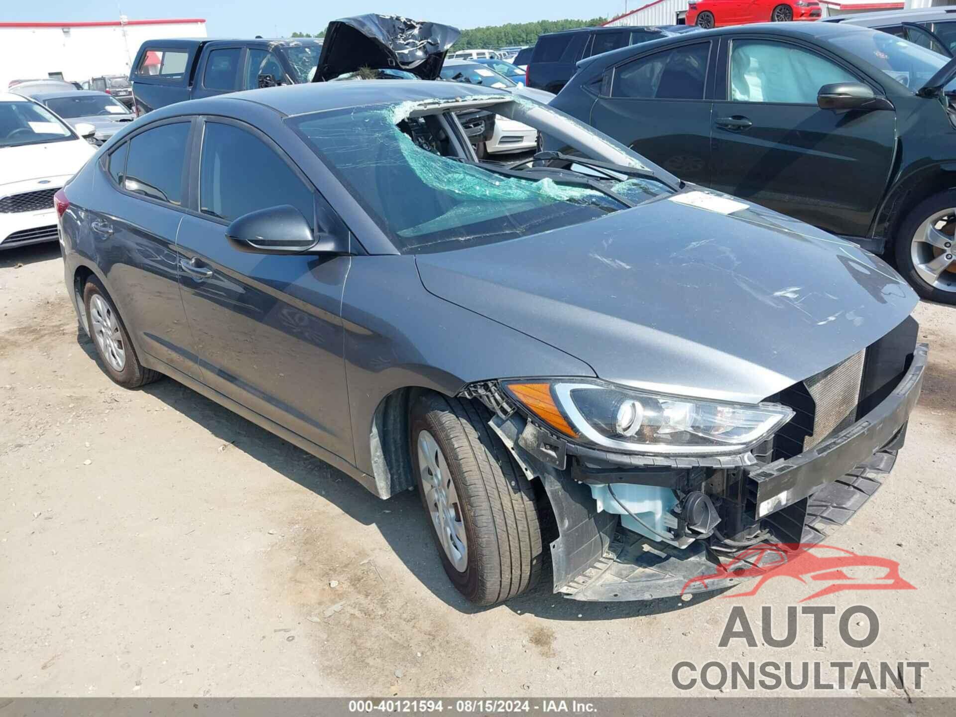 HYUNDAI ELANTRA 2018 - 5NPD74LF7JH401599