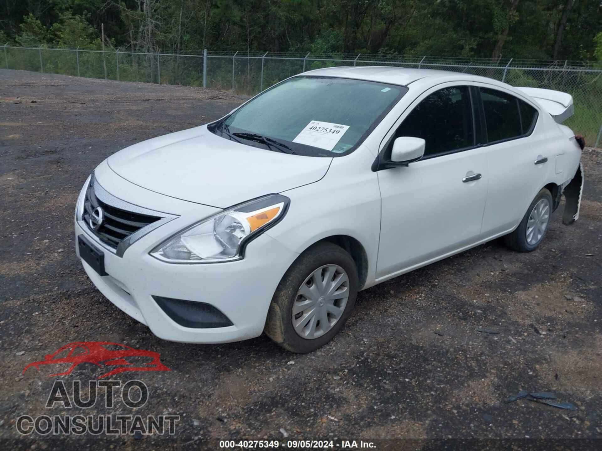 NISSAN VERSA 2019 - 3N1CN7AP3KL824019
