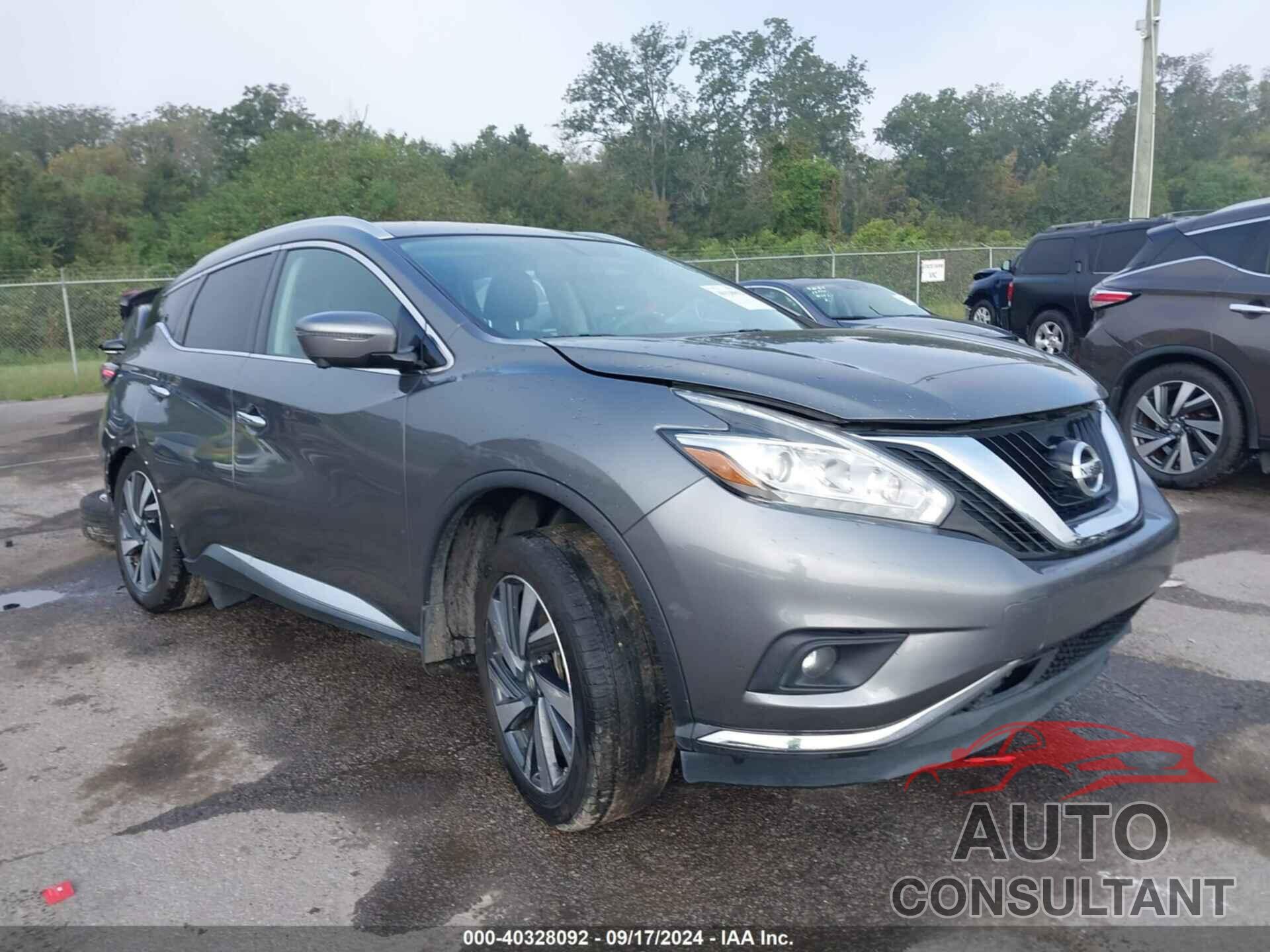 NISSAN MURANO 2016 - 5N1AZ2MG6GN125607