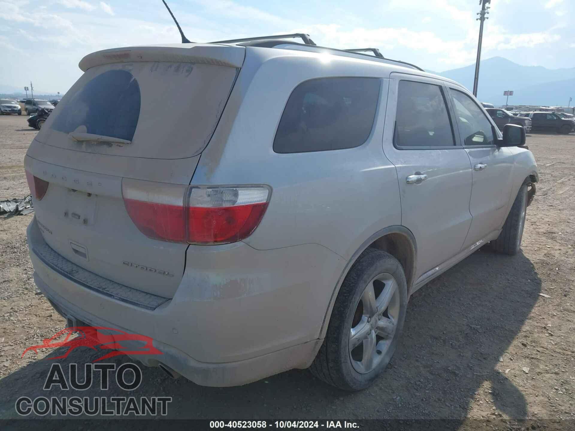 DODGE DURANGO 2012 - 1C4SDJET5CC130896