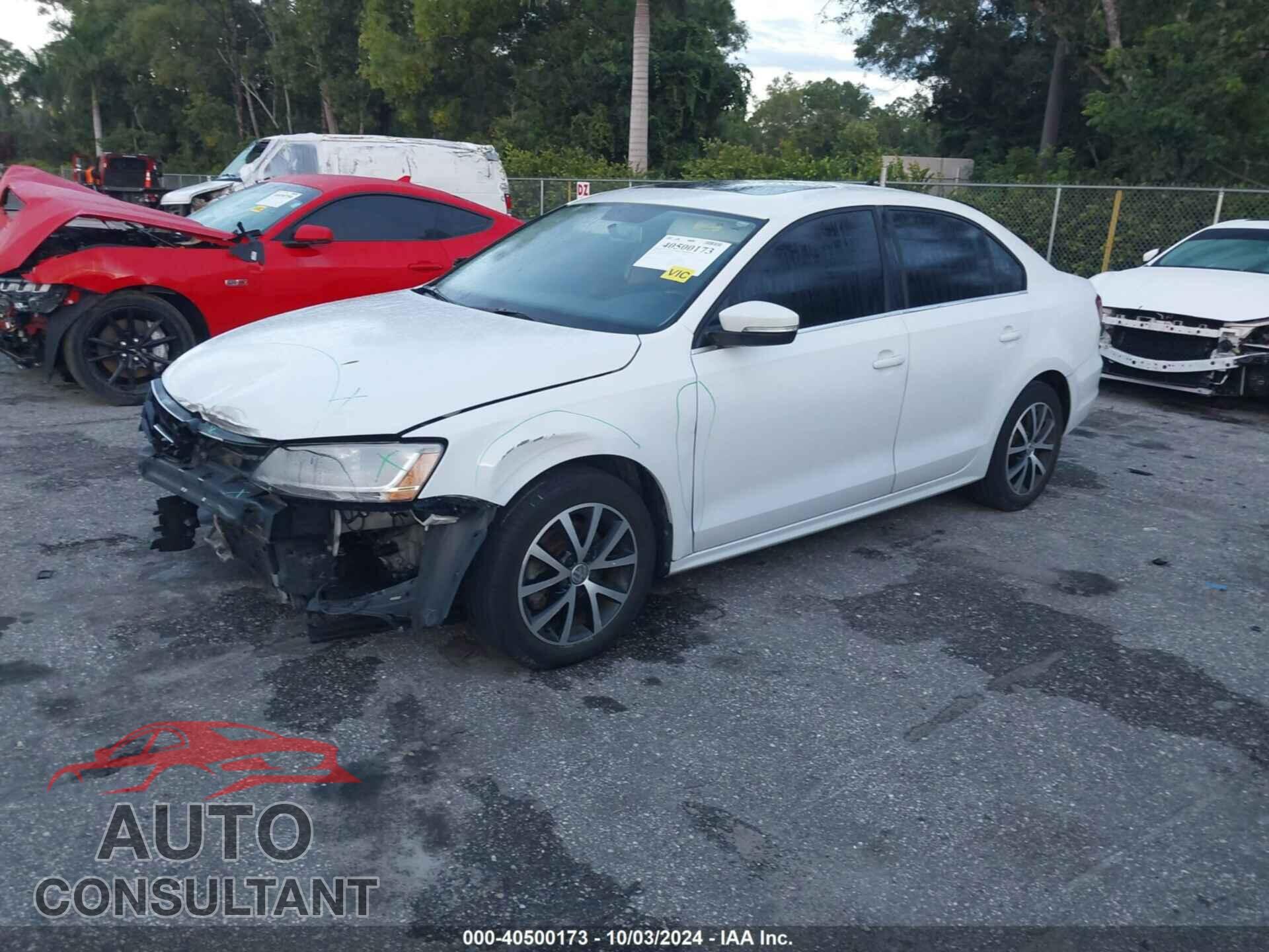 VOLKSWAGEN JETTA 2017 - 3VWDB7AJ0HM250369