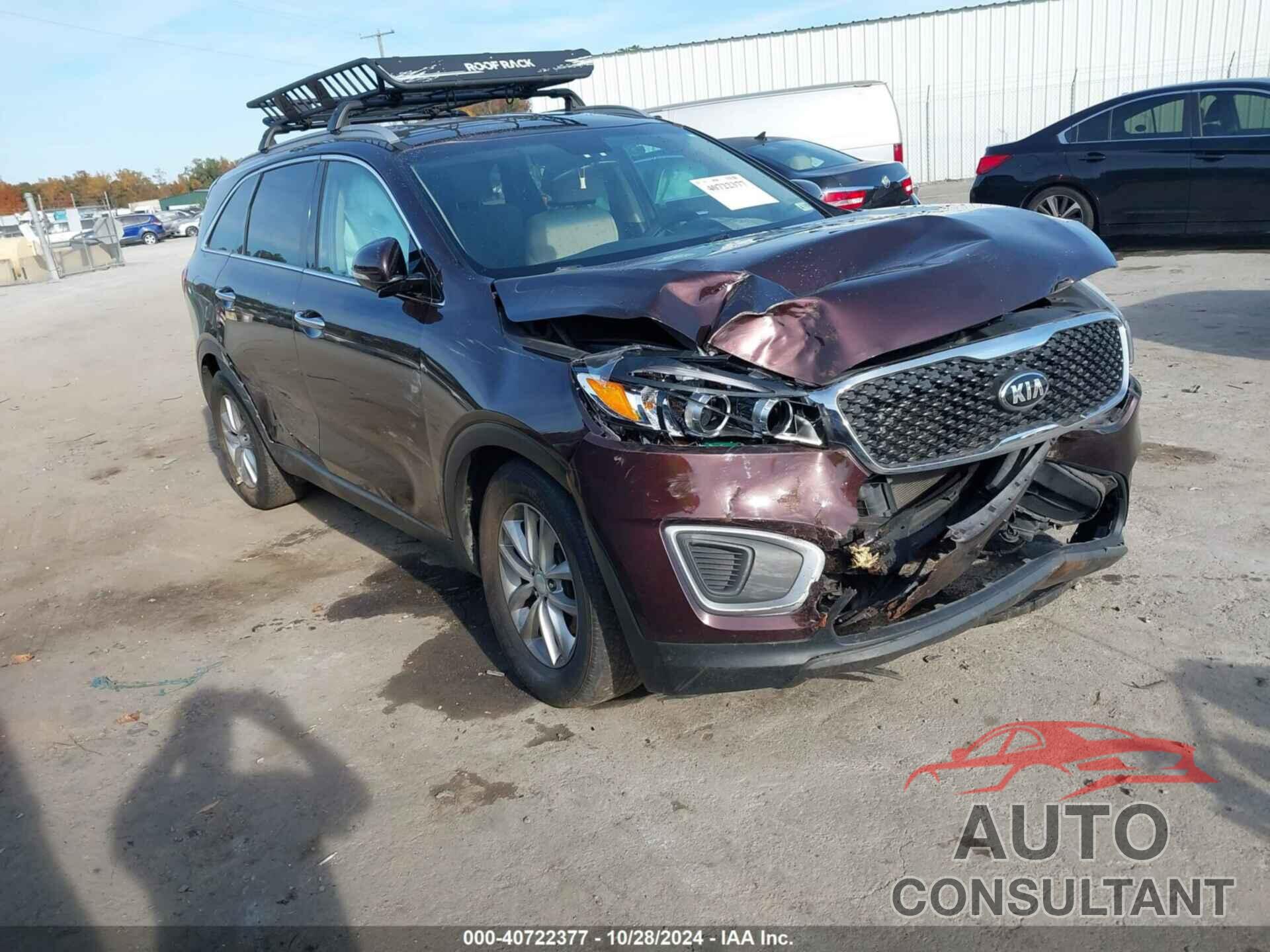 KIA SORENTO 2016 - 5XYPG4A38GG047713