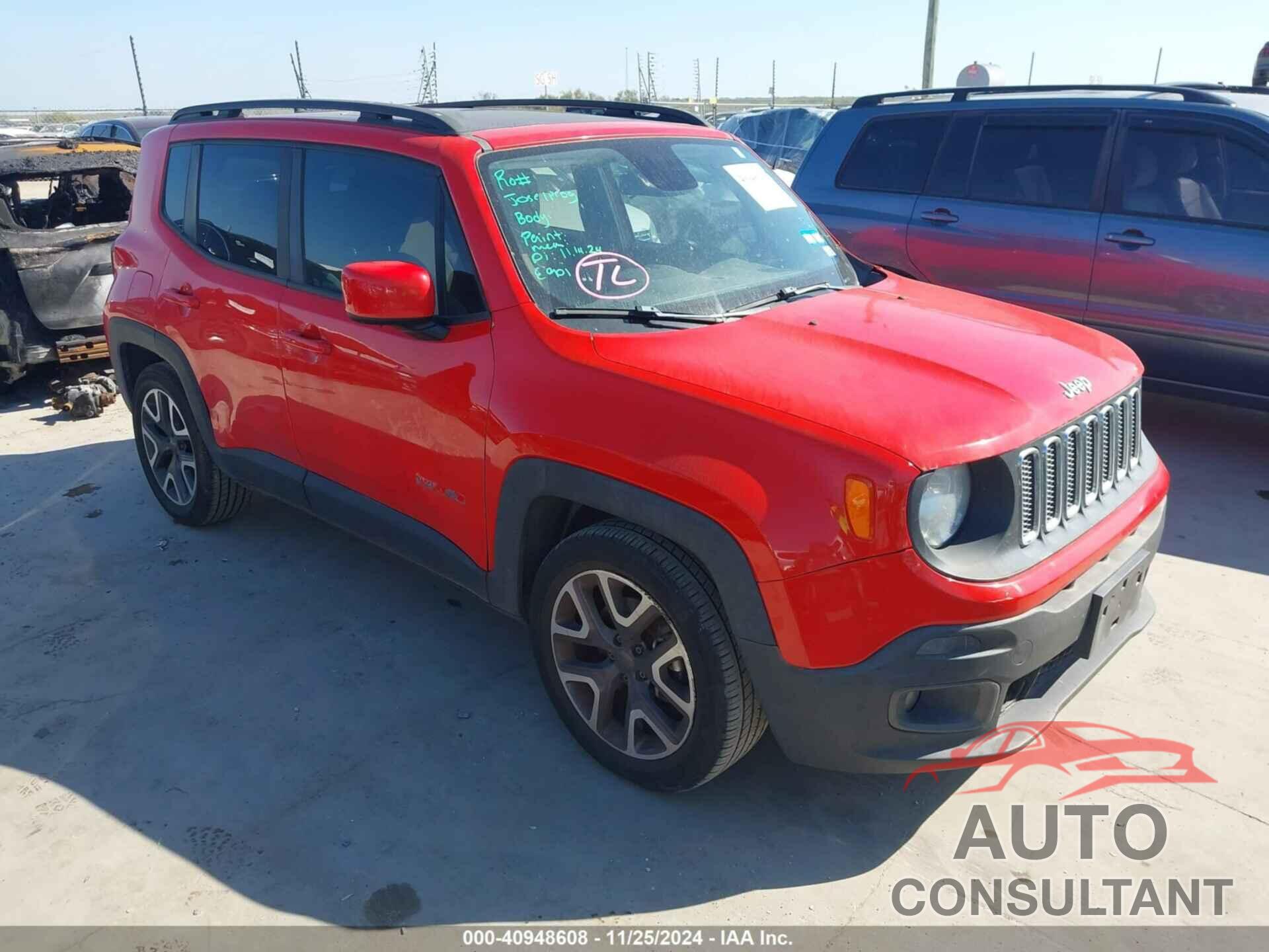 JEEP RENEGADE 2015 - ZACCJABT8FPC35109