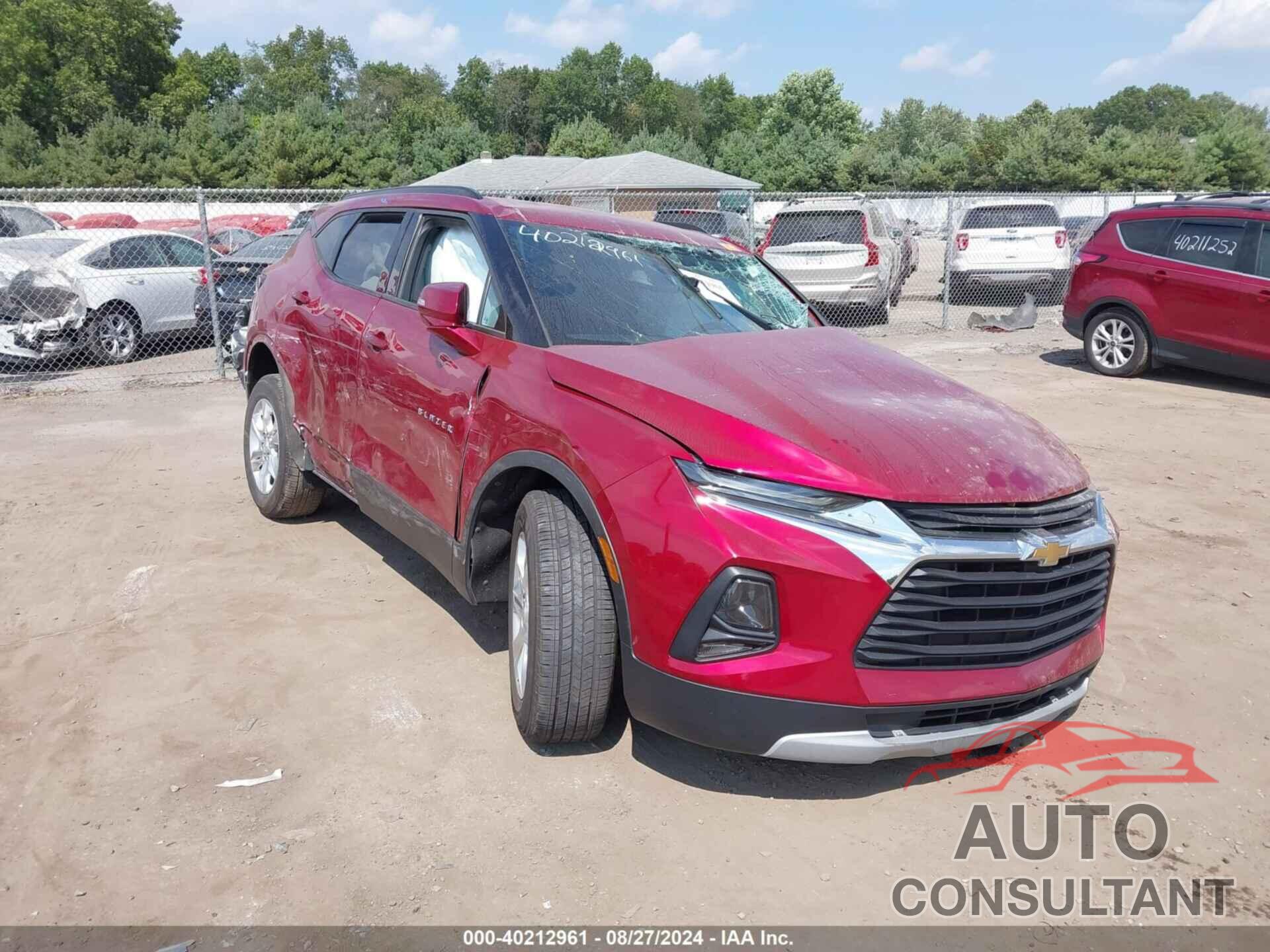 CHEVROLET BLAZER 2020 - 3GNKBCRS8LS603937