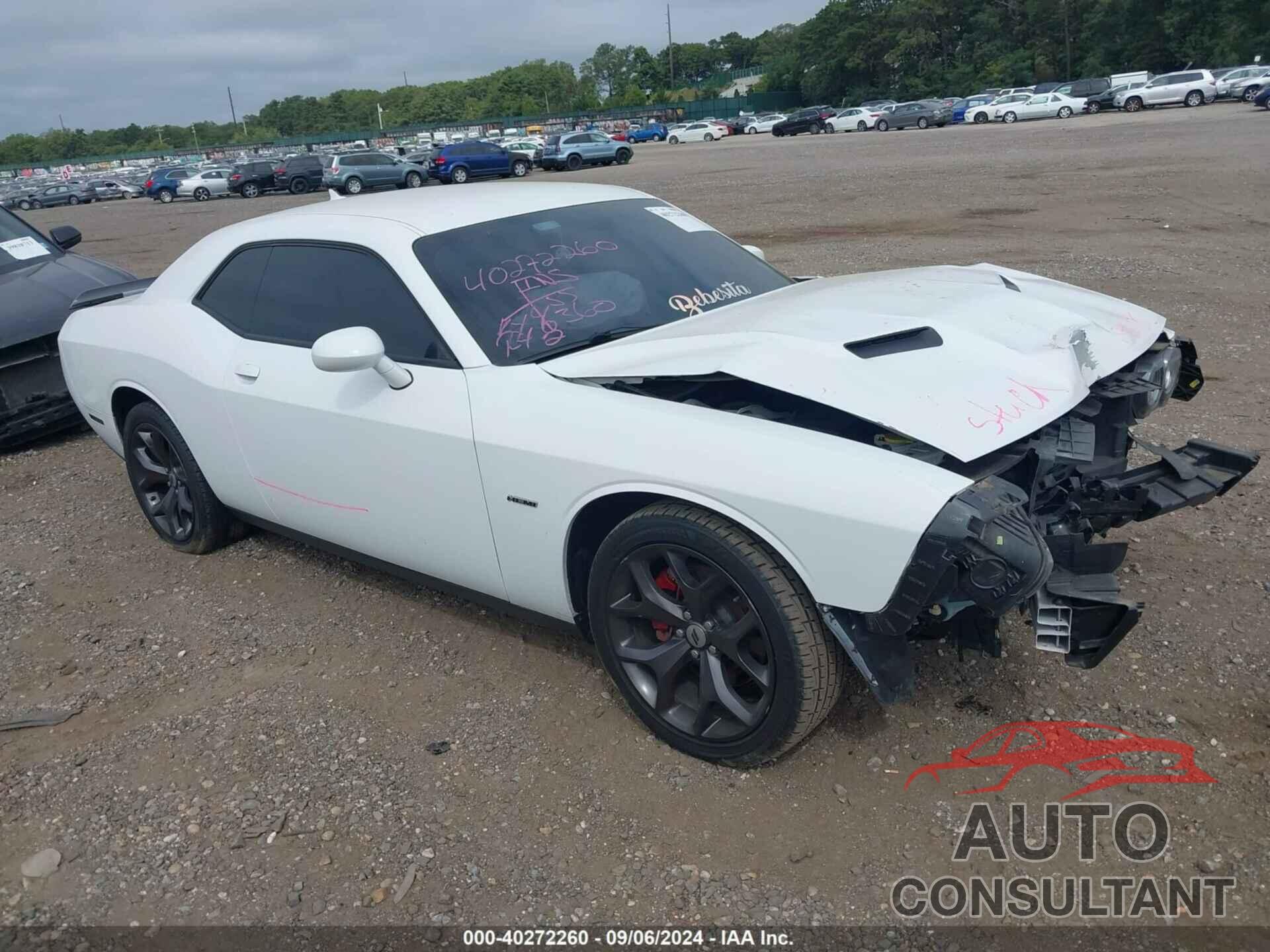 DODGE CHALLENGER 2018 - 2C3CDZBT2JH111888