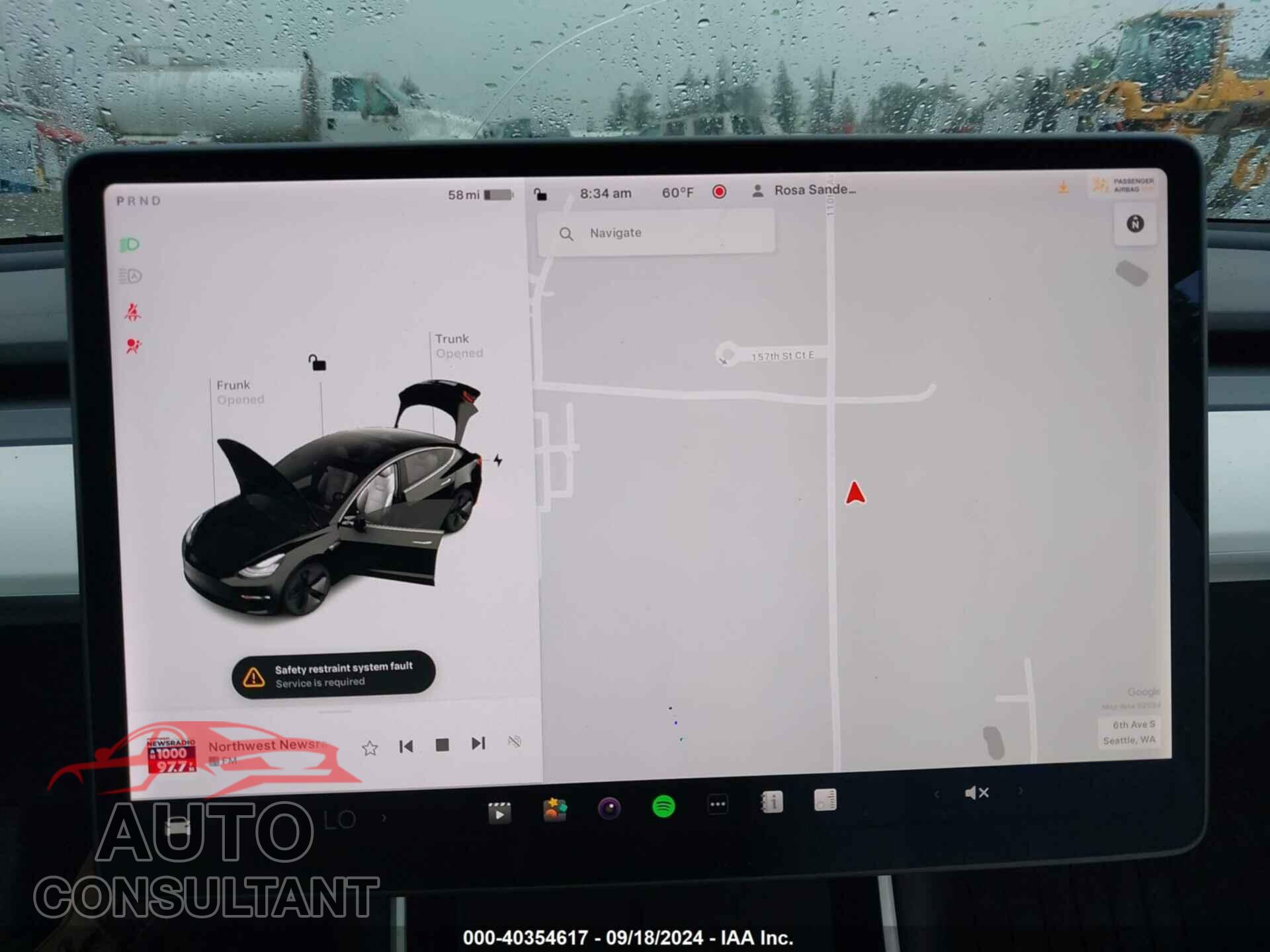 TESLA MODEL 3 2019 - 5YJ3E1EA2KF311925