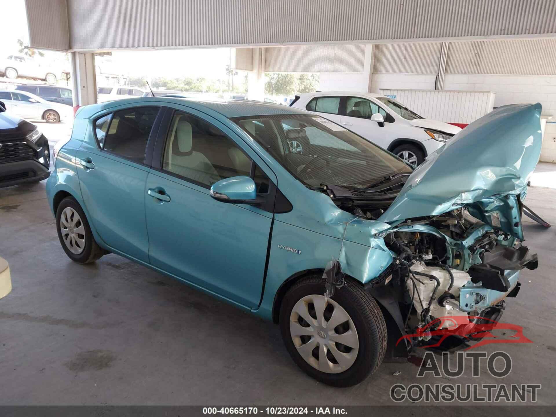 TOYOTA PRIUS C 2013 - JTDKDTB3XD1057571