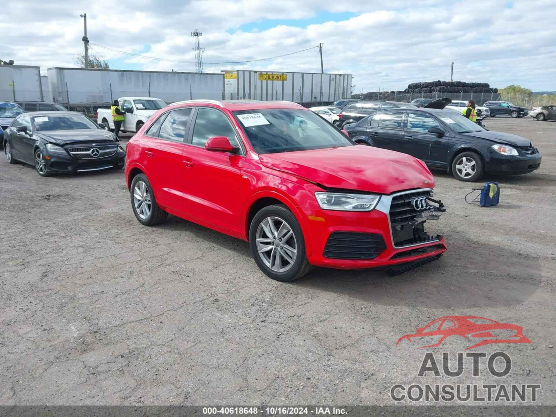 AUDI Q3 2018 - WA1BCCFS8JR001141