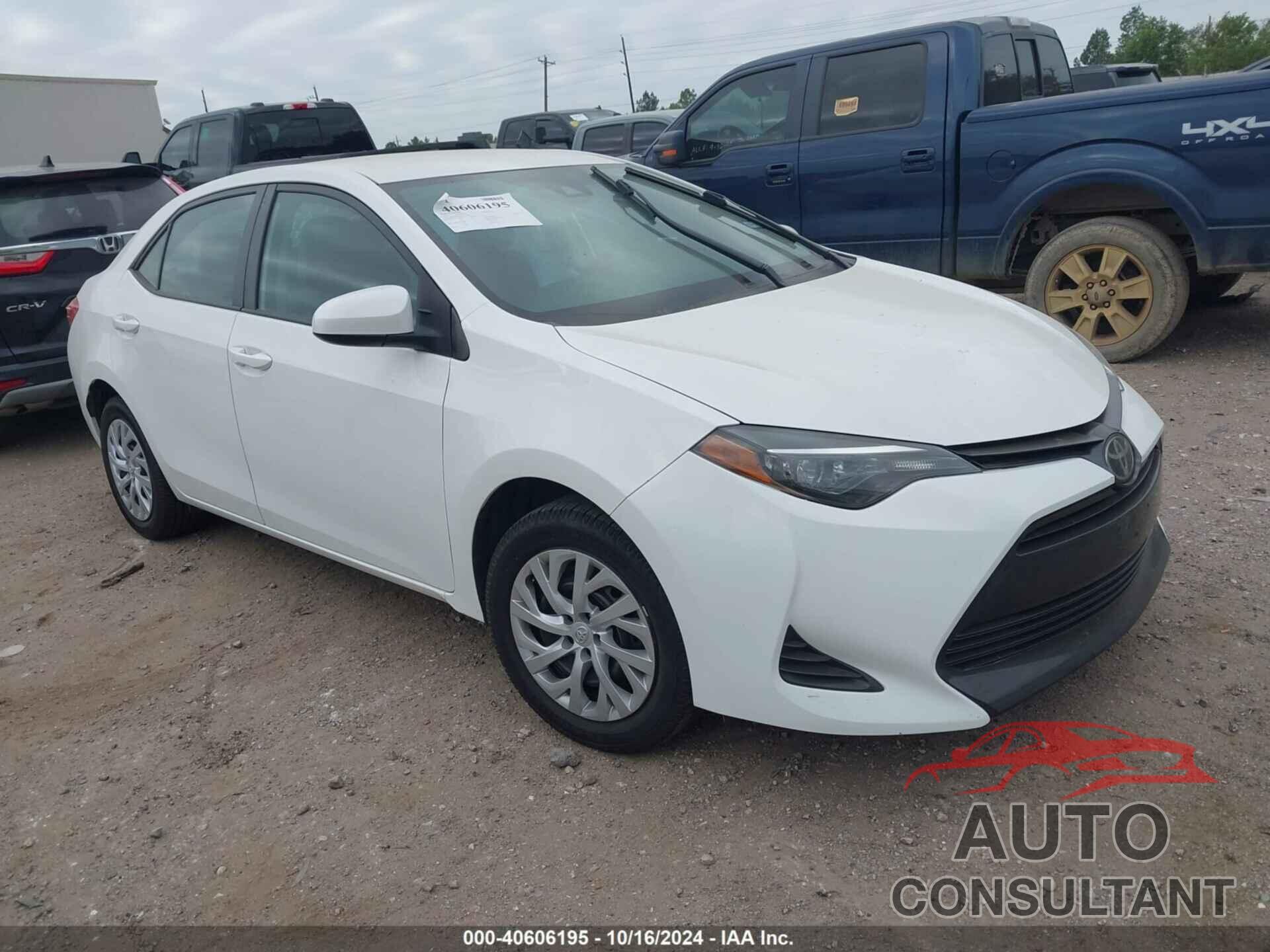 TOYOTA COROLLA 2019 - 5YFBURHE0KP921368