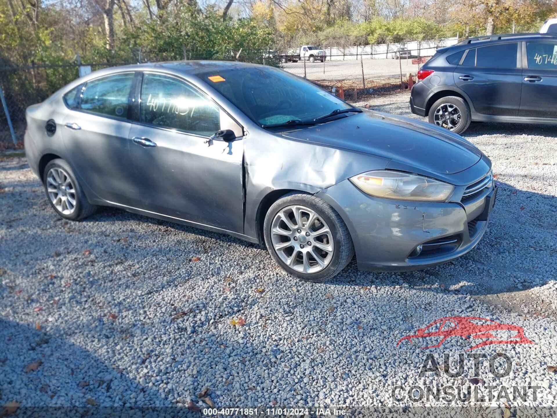 DODGE DART 2013 - 1C3CDFCA6DD334819