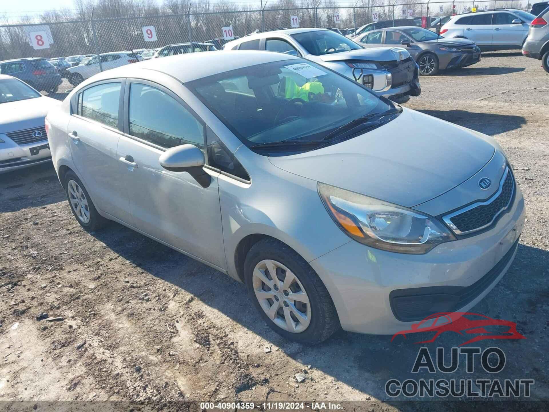 KIA RIO 2013 - KNADN4A35D6102641