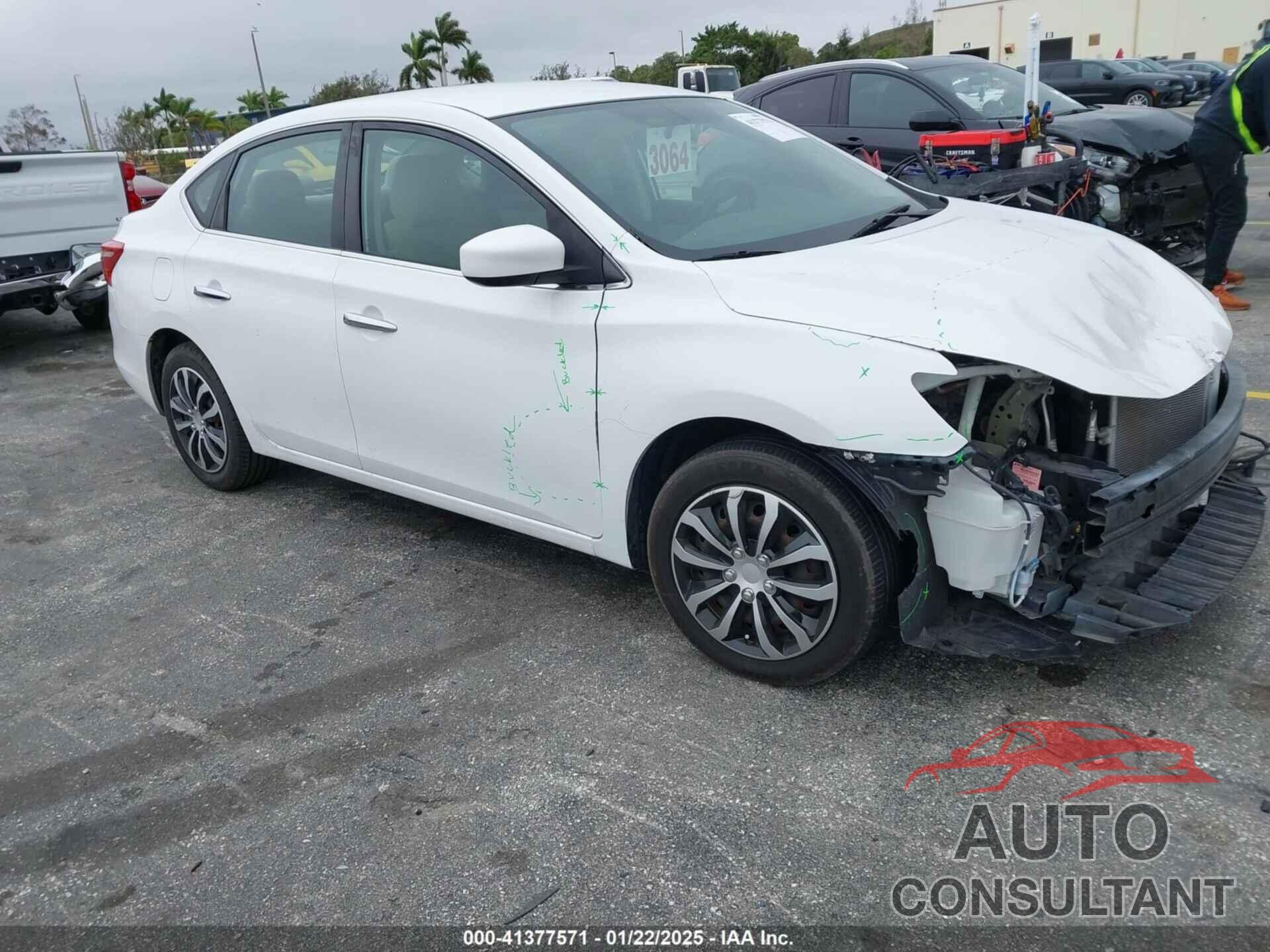 NISSAN SENTRA 2017 - 3N1AB7APXHY291808