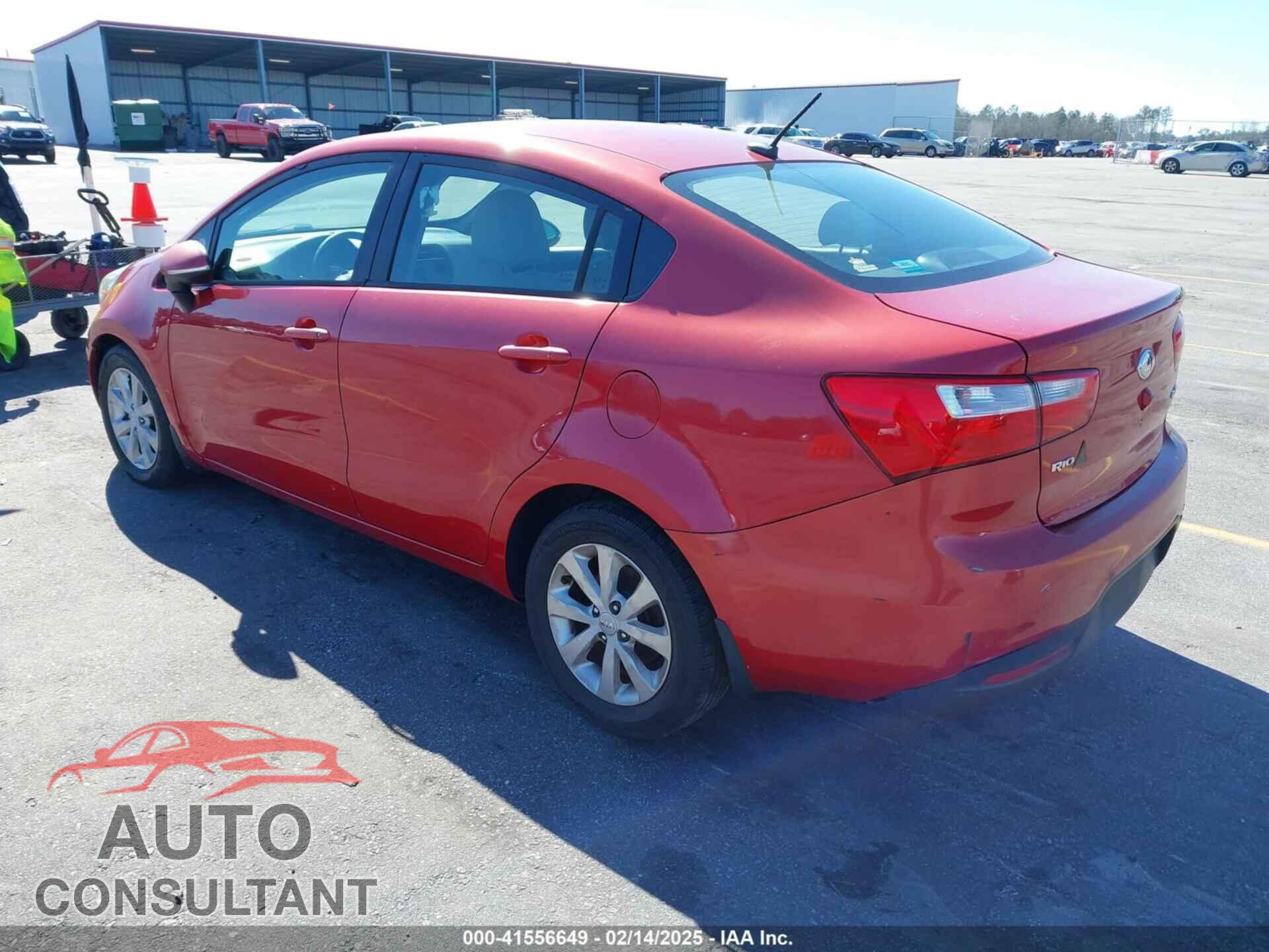 KIA RIO 2013 - KNADN4A33D6283206