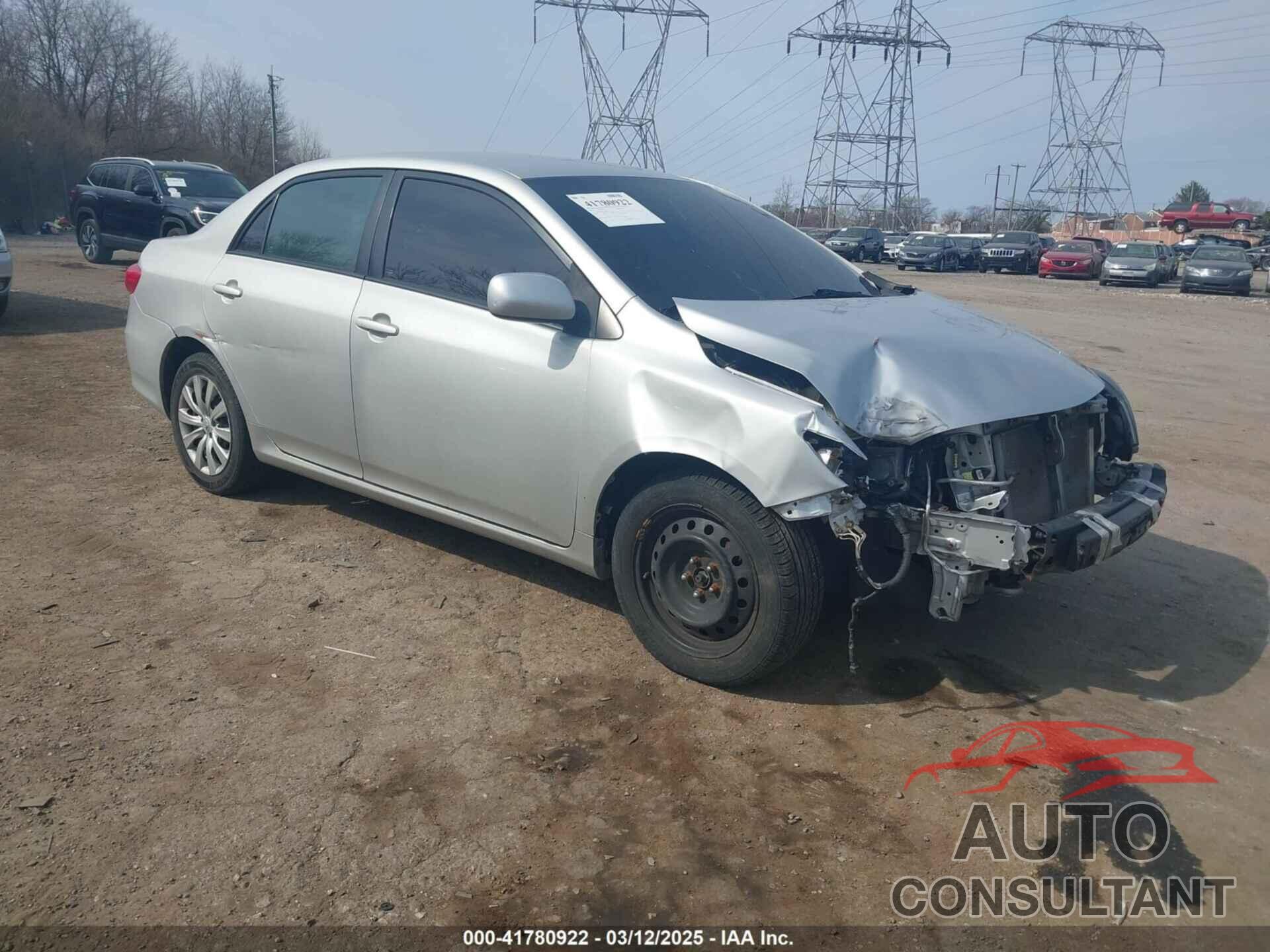 TOYOTA COROLLA 2012 - 2T1BU4EE6CC757262
