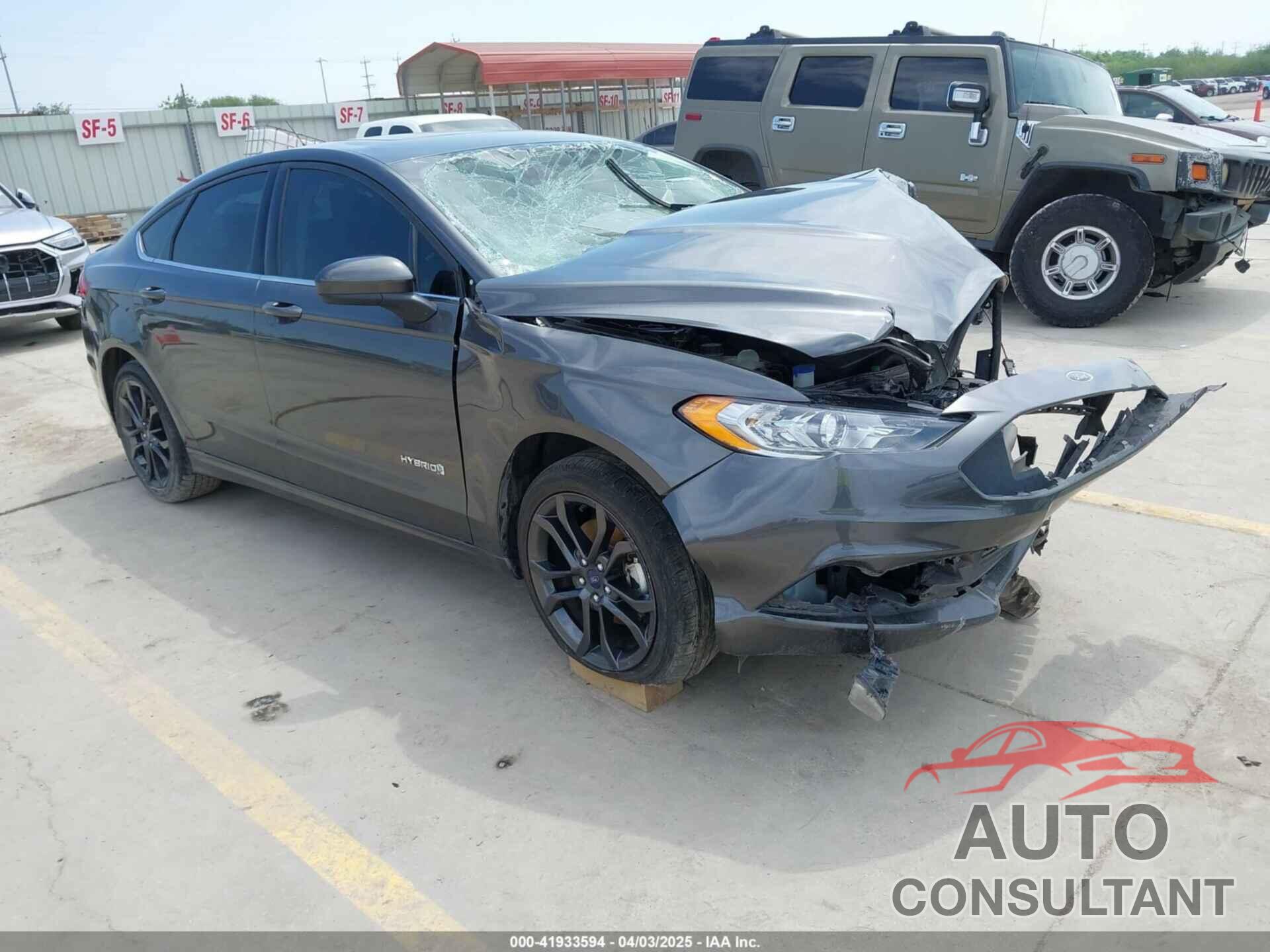 FORD FUSION HYBRID 2018 - 3FA6P0LU1JR116139