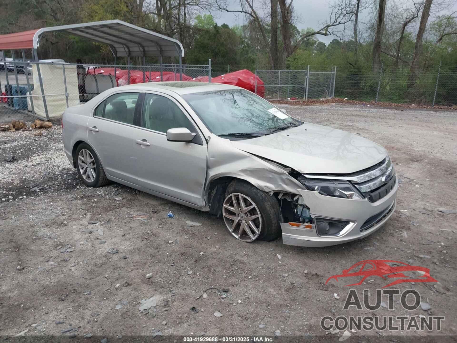 FORD FUSION 2010 - 3FAHP0JG6AR232345