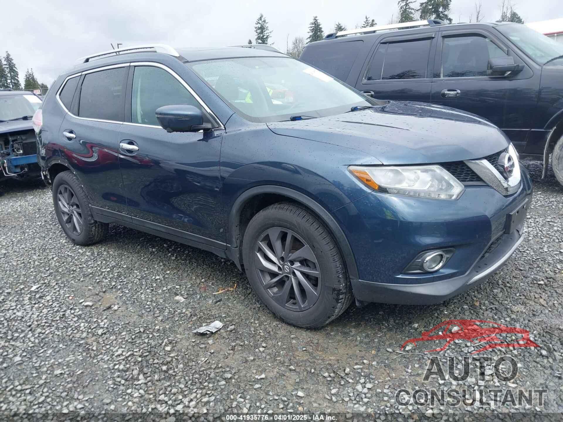 NISSAN ROGUE 2016 - 5N1AT2MV7GC802546