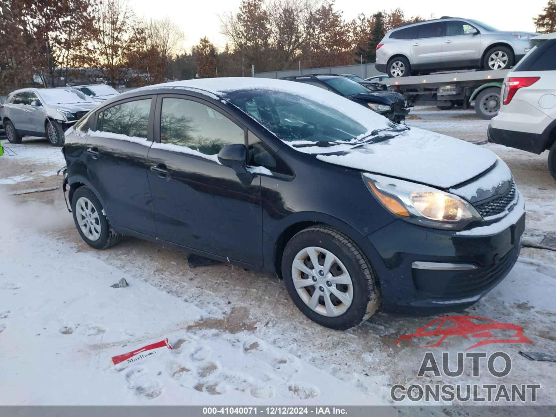 KIA RIO 2017 - KNADM4A39H6054831
