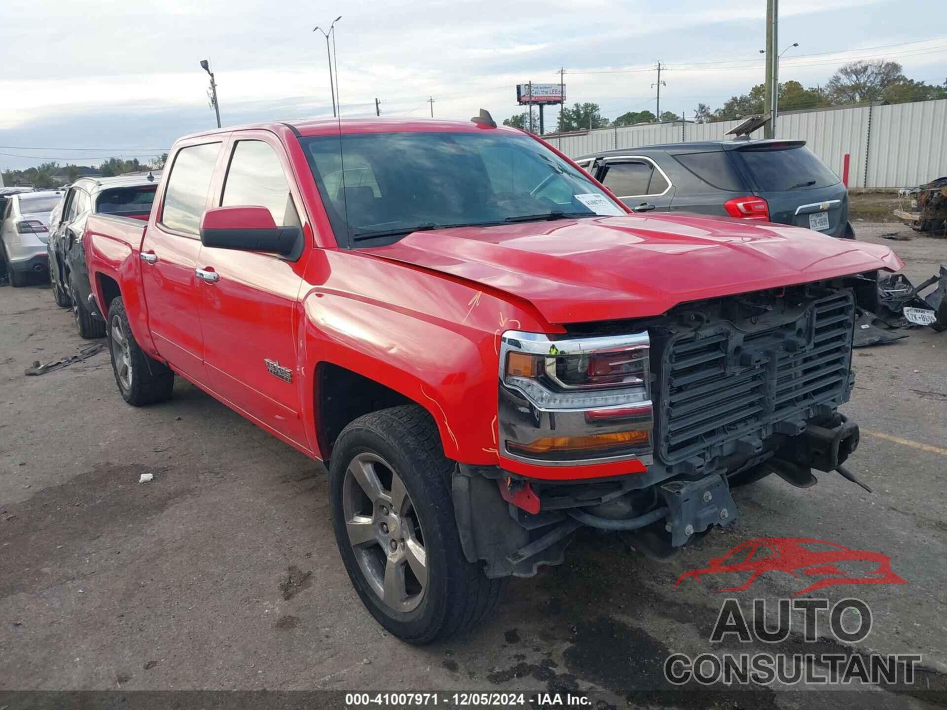 CHEVROLET SILVERADO 1500 2017 - 3GCPCREC7HG273876