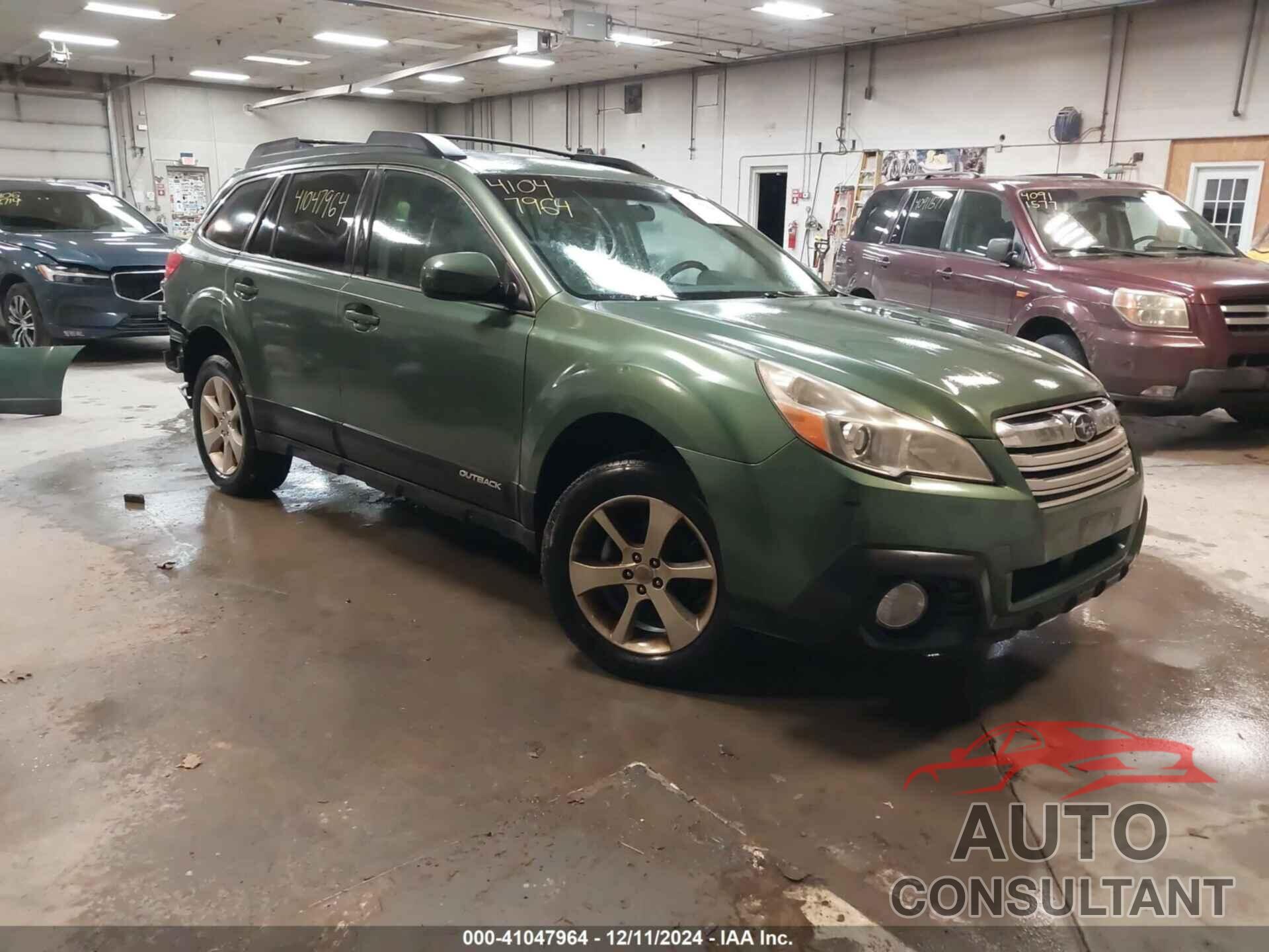 SUBARU OUTBACK 2013 - 4S4BRBCC5D3298867