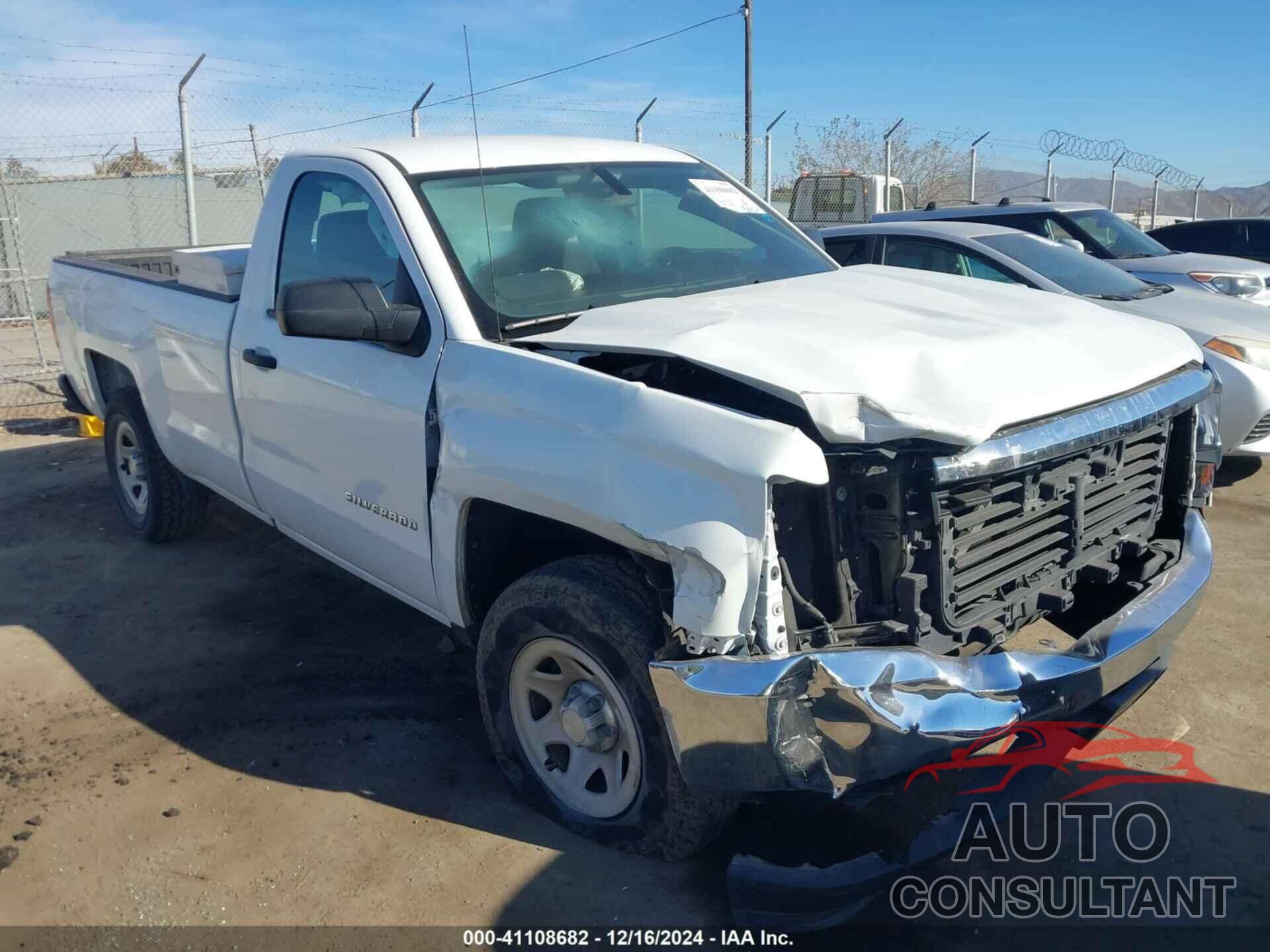CHEVROLET SILVERADO 1500 2018 - 1GCNCNECXJZ906974