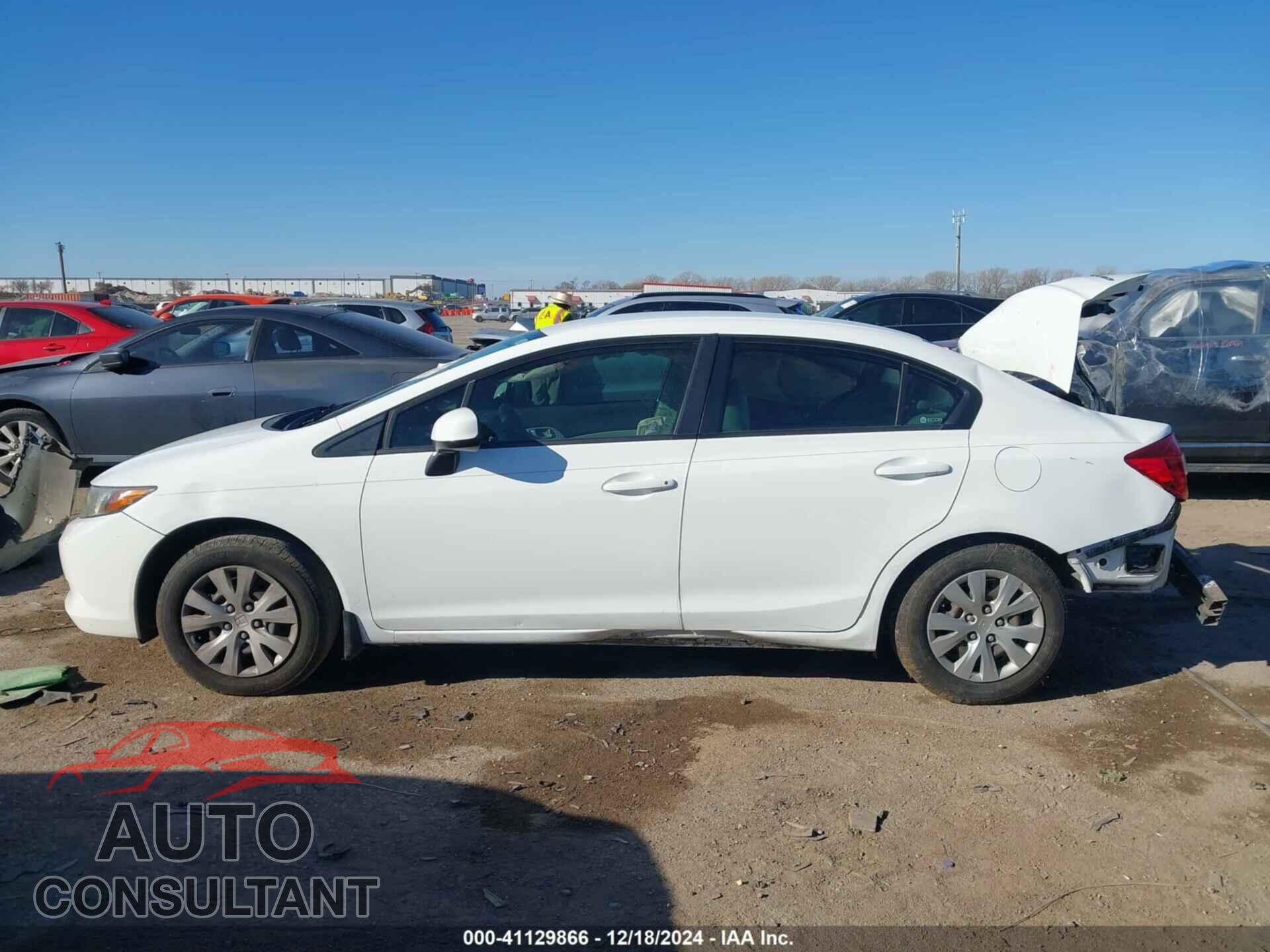 HONDA CIVIC SDN 2012 - 19XFB2F54CE089084
