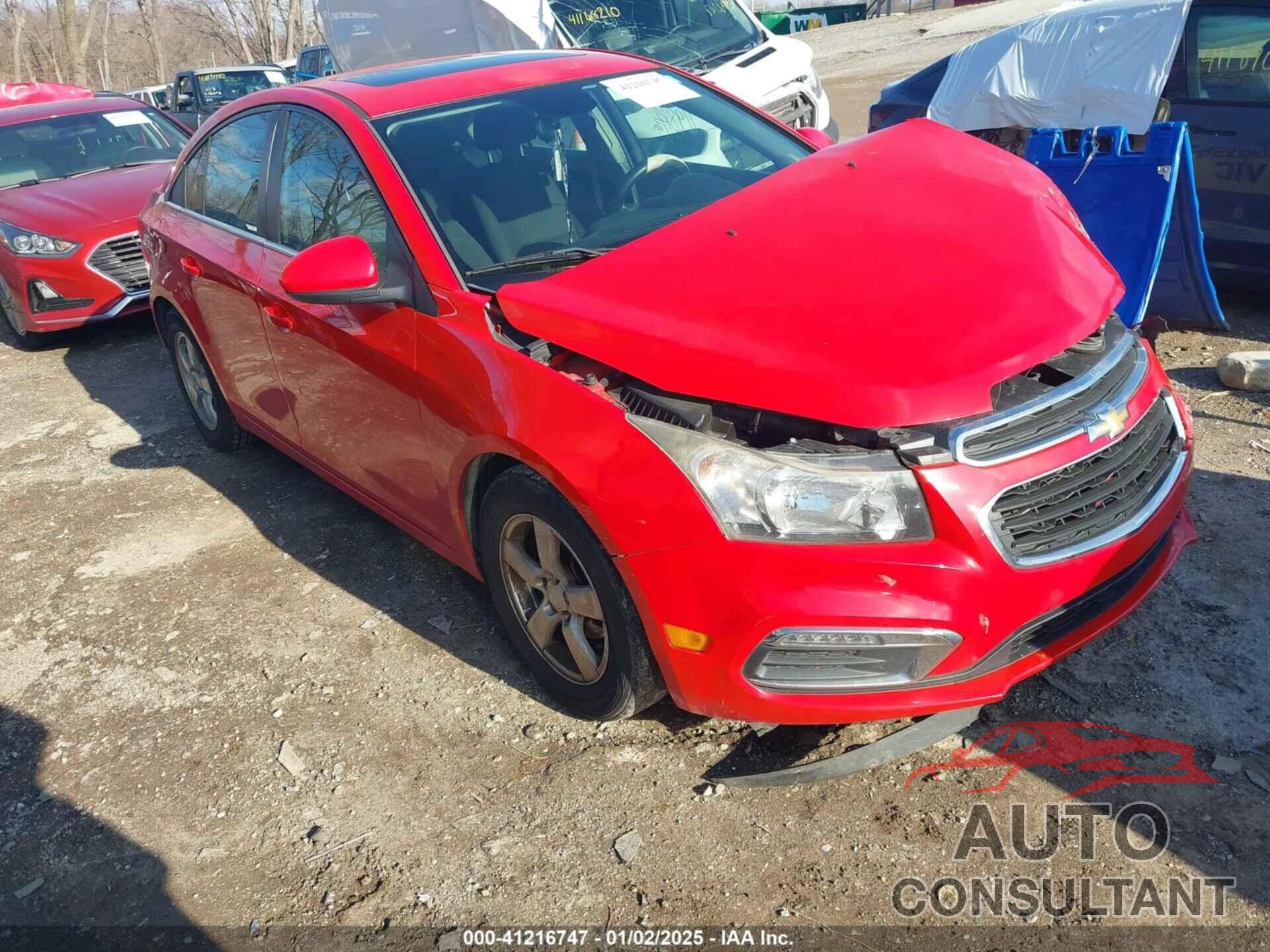 CHEVROLET CRUZE LIMITED 2016 - 1G1PE5SBXG7103092