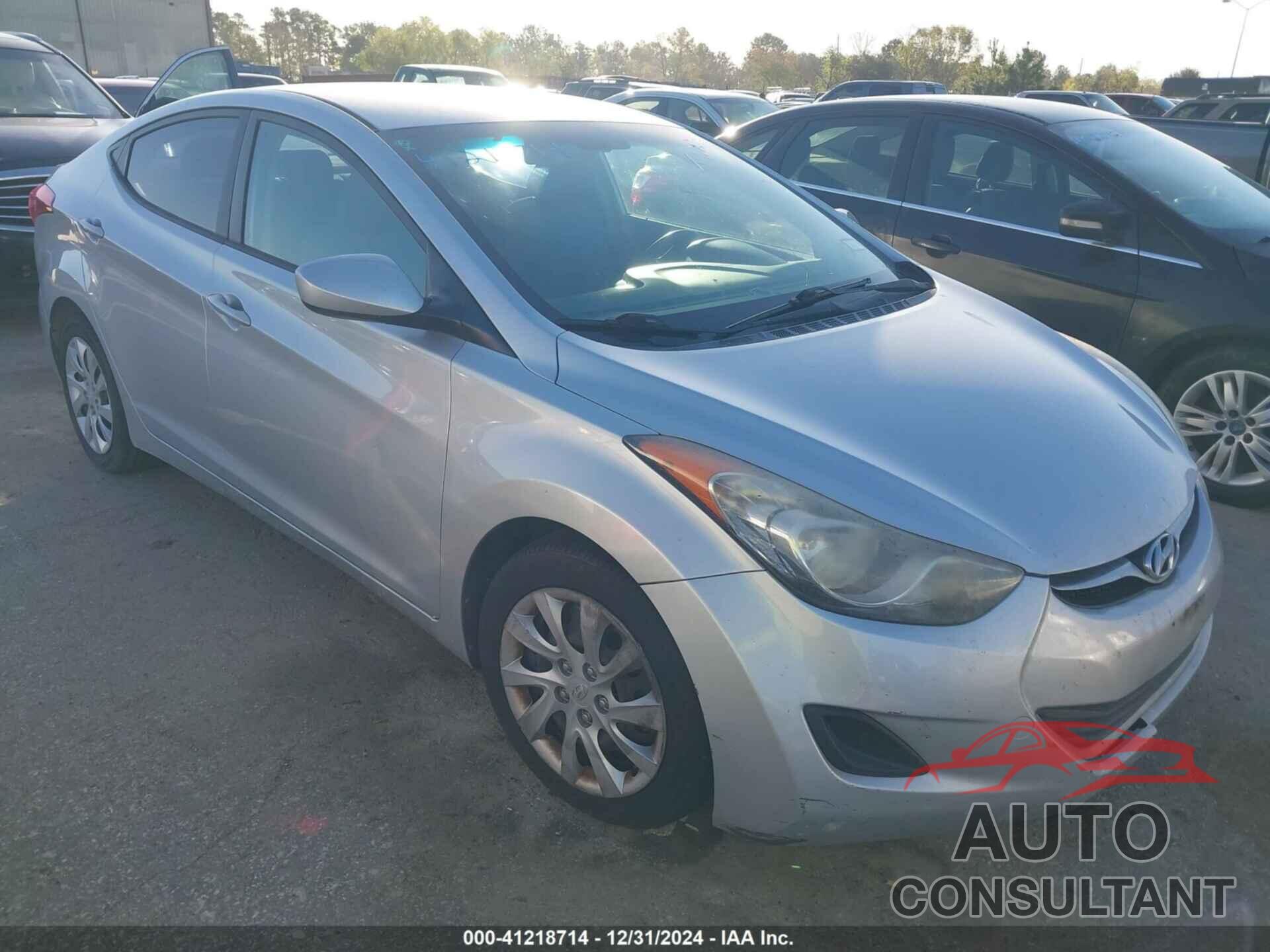 HYUNDAI ELANTRA 2013 - 5NPDH4AE6DH221719