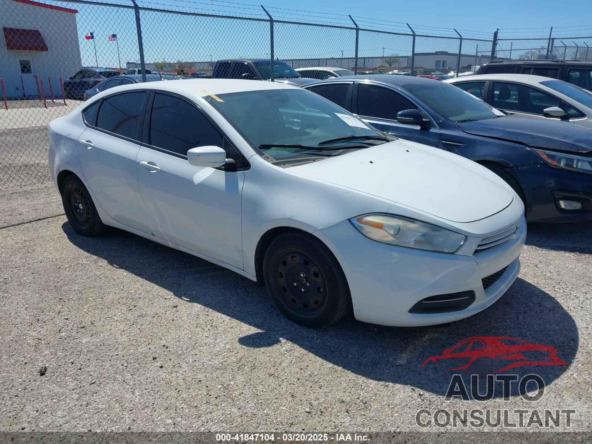 DODGE DART 2015 - 1C3CDFAA3FD411247