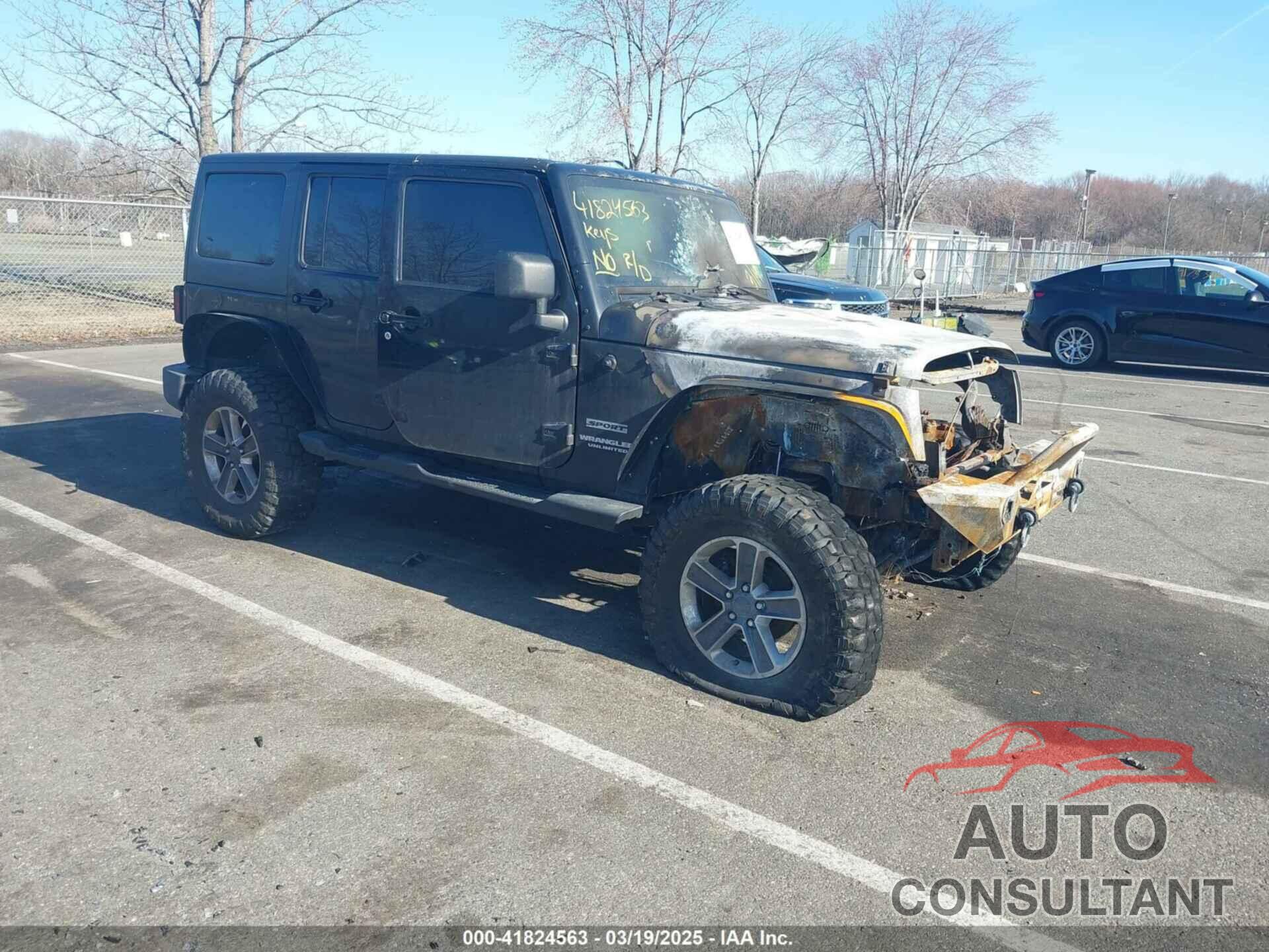 JEEP WRANGLER UNLIMITED 2011 - 1J4HA3H14BL545841
